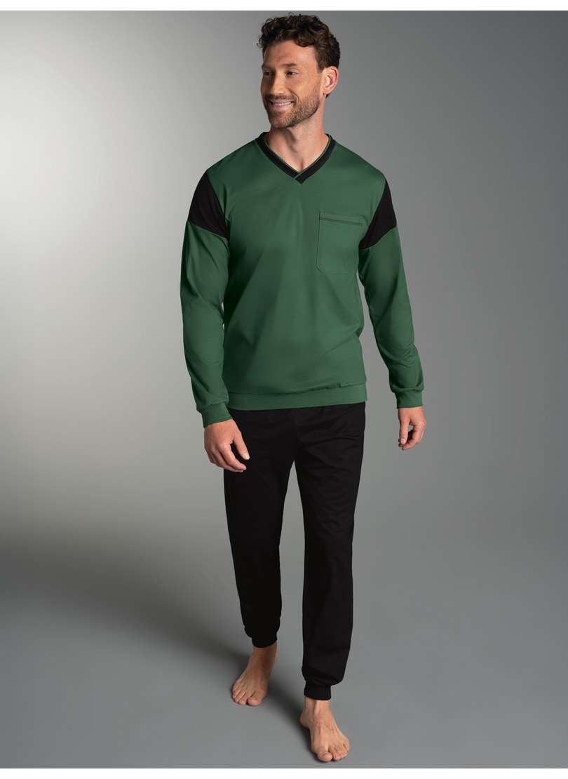 Trigema Schlafanzug "TRIGEMA Schlafanzug in modischem Design" 1 tlg. günstig online kaufen