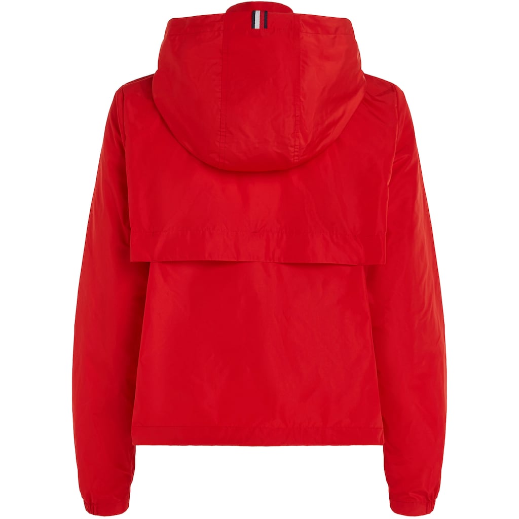 Tommy Hilfiger Windbreaker »TRANSITIONAL HOODED WINDBREAKER«, mit Kapuze, mit Logostickerei