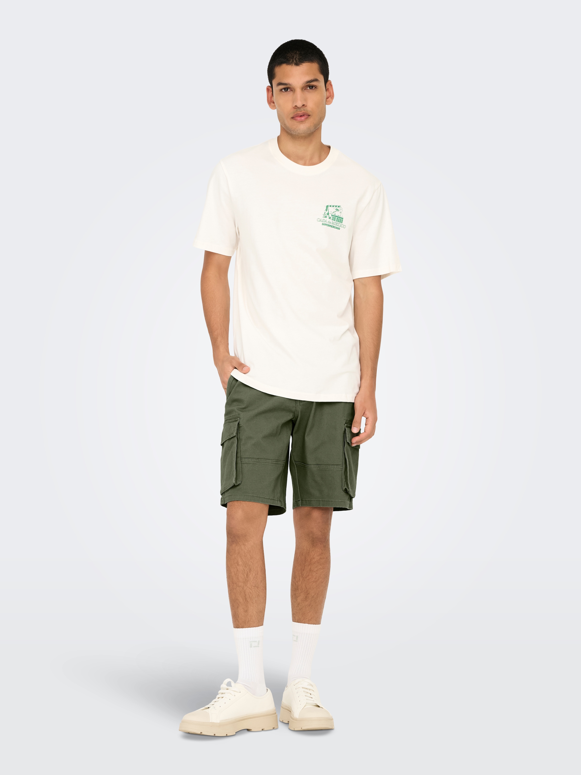 ONLY & SONS Cargoshorts »ONSCAM STAGE CARGO SHORTS 6689 LIFE NOOS«