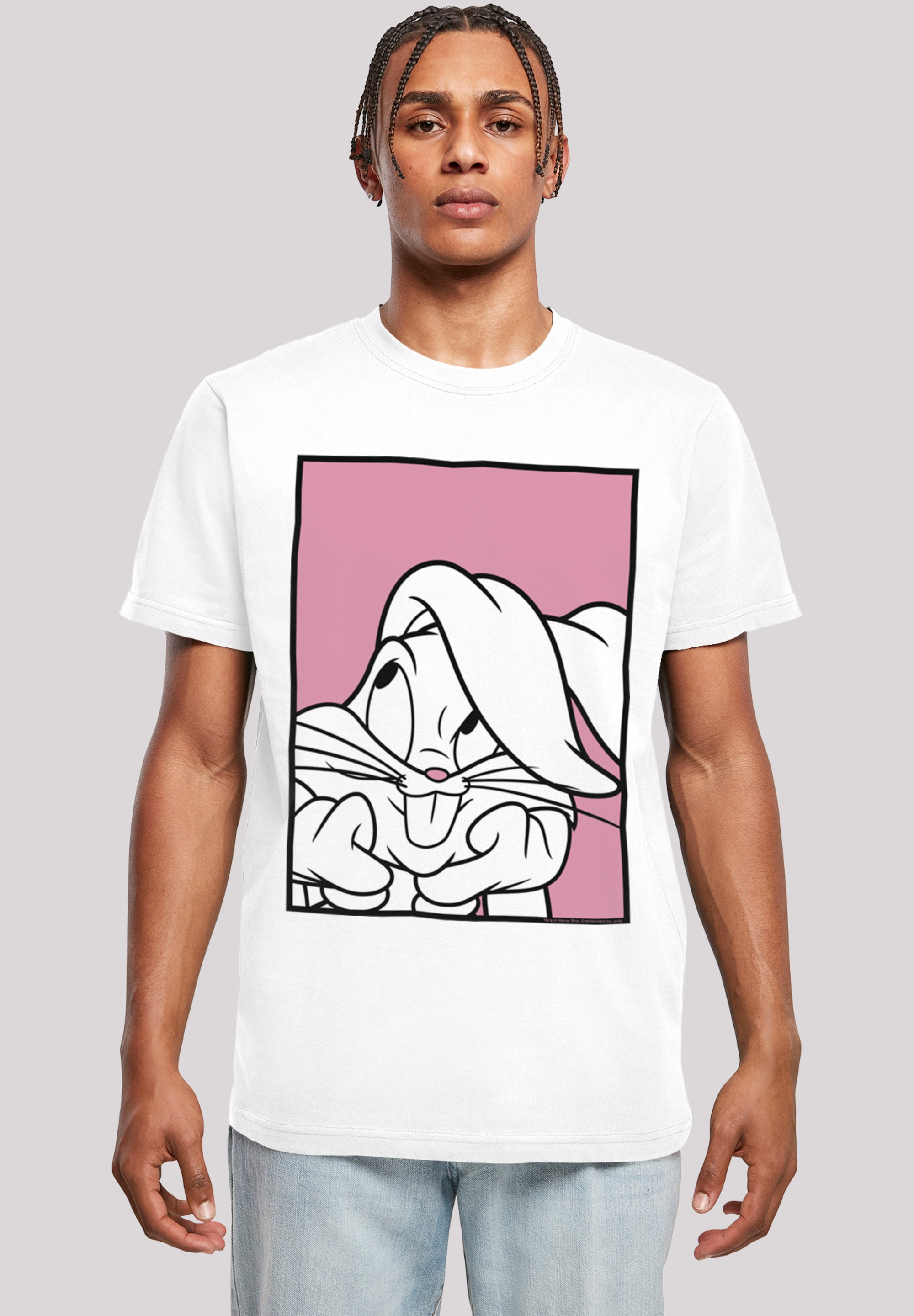 T-Shirt »Looney Tunes Bugs Bunny Adore«, Print