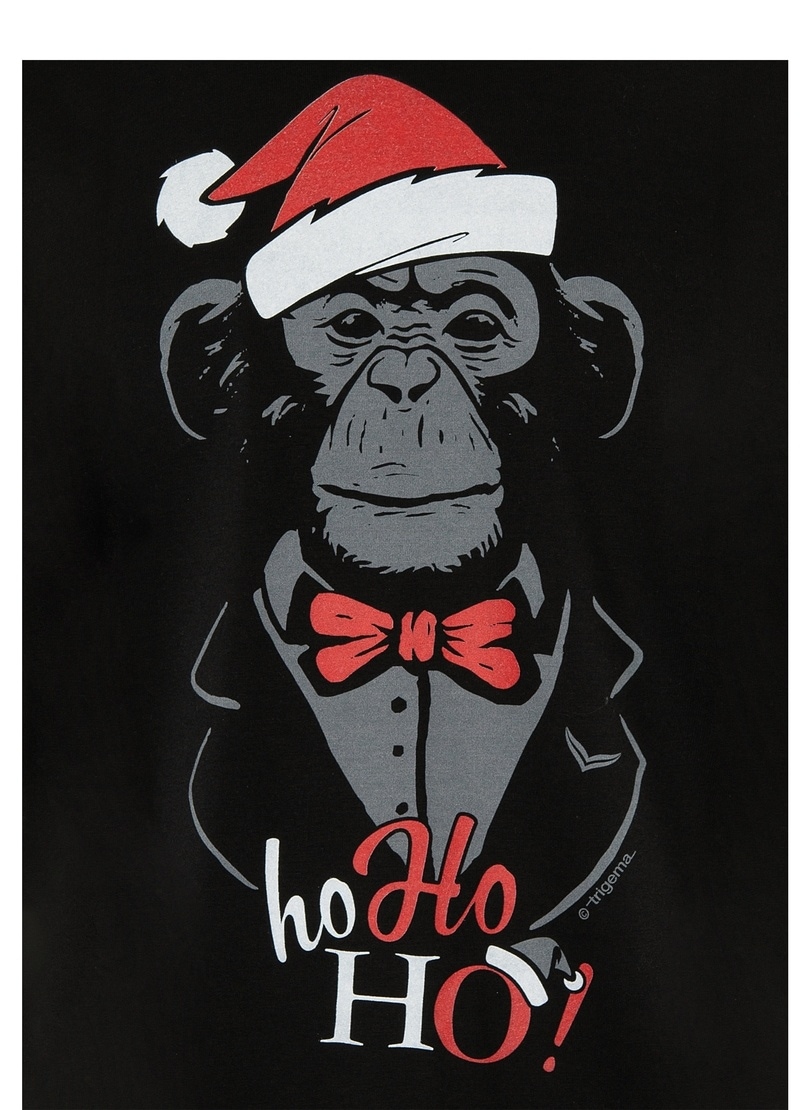 mit Motiv« | bestellen T-Shirt ▷ T-Shirt »TRIGEMA Trigema weihnachtlichem BAUR