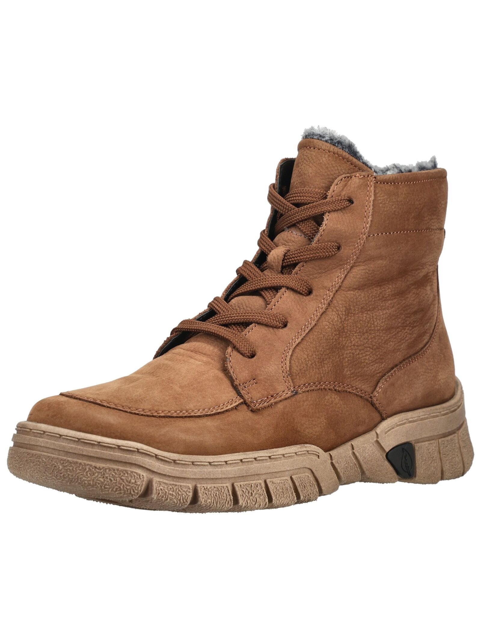 Waldläufer Schnürstiefelette "Waldläufer Stiefelette Nubukleder"