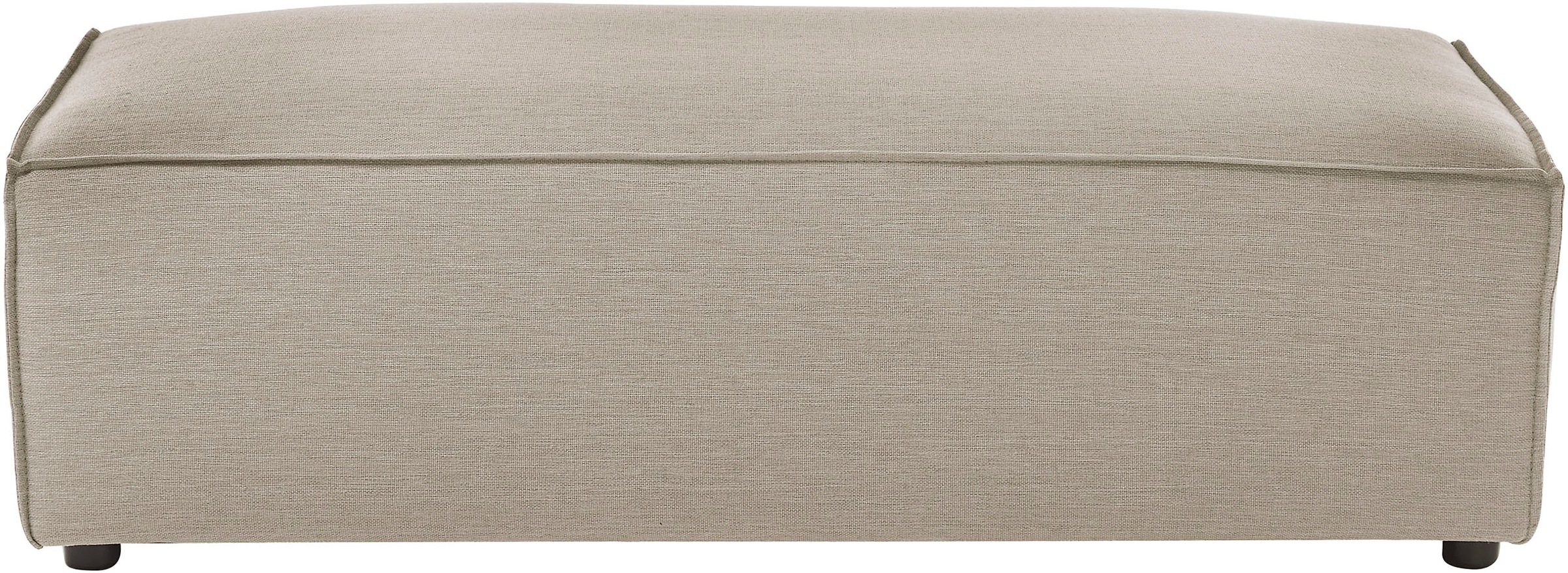 Thumbnail - Home affaire Hocker "NEU: SHERWOOD XXL, Polsterhocker, Cord, Webstoff", rechteckig, bequemer Sitzkomfort, 130/60/44 cm, ...