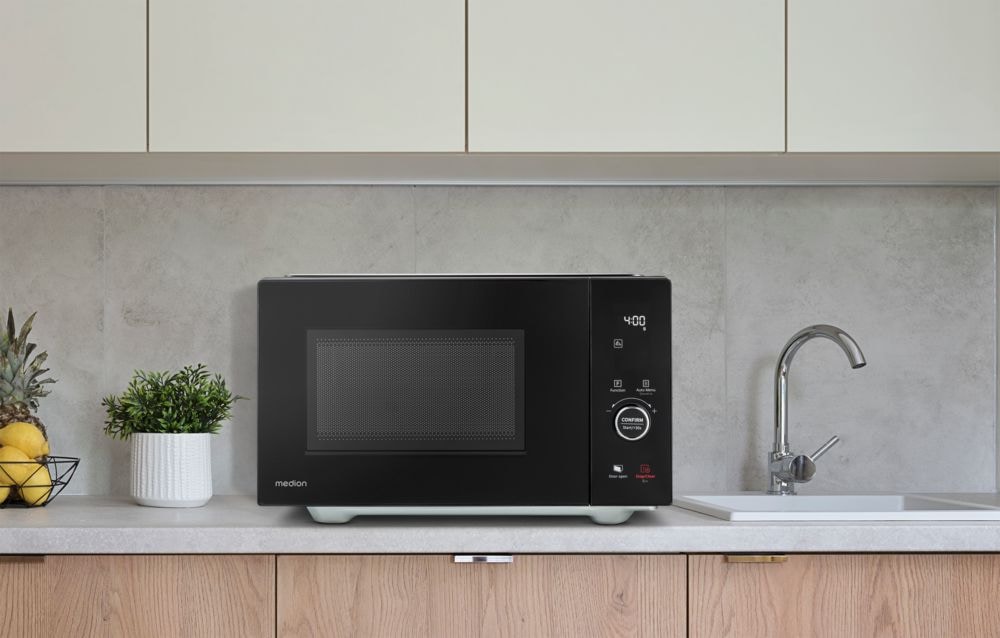 Medion® Mikrowelle »MD 12041 mit Grill und Heißluftfunktion«, Grill und Heißluft-Mikrowelle