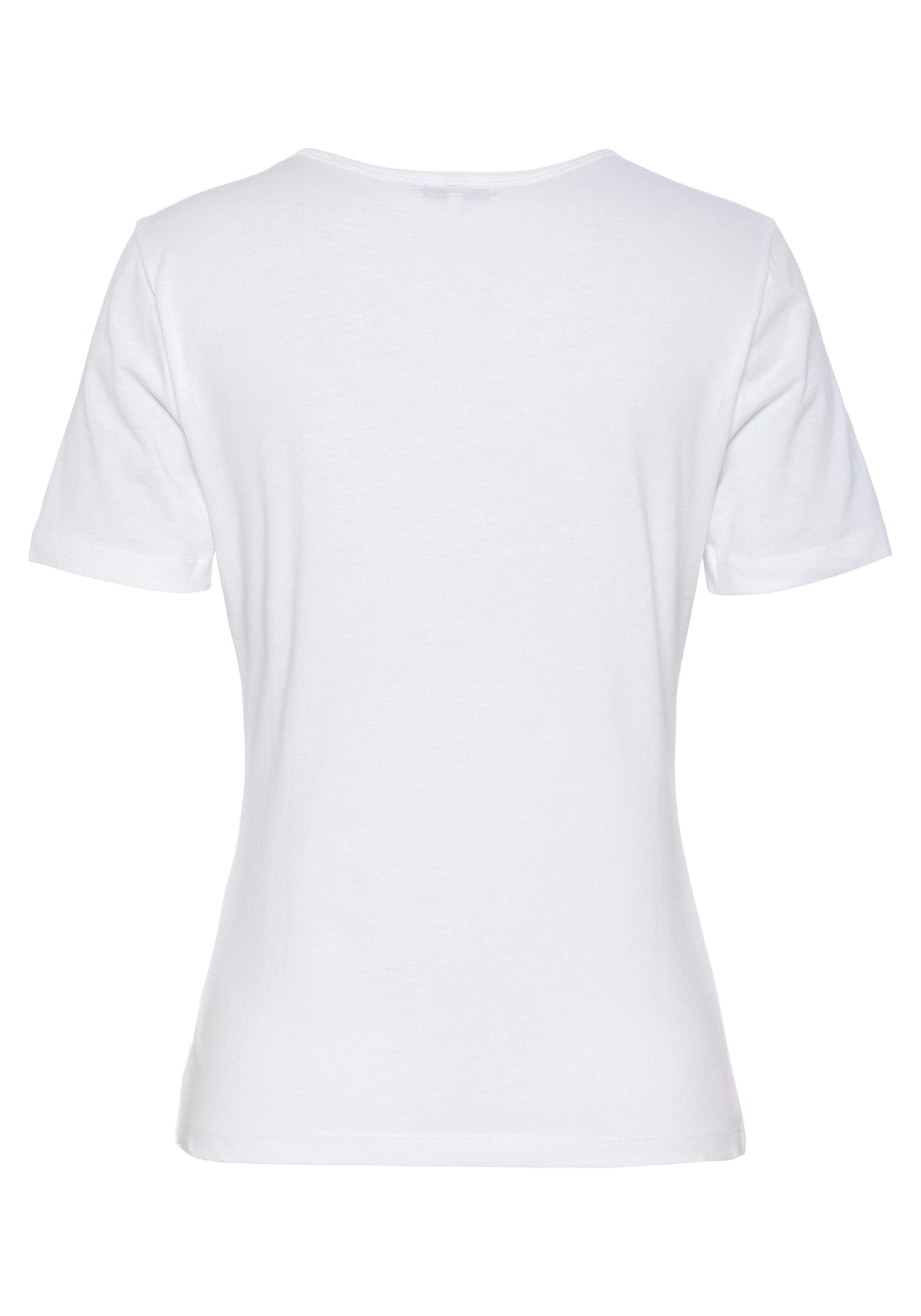 Tommy Hilfiger Rundhalsshirt »SLIM | bestellen mit Signature SIGNATURE für SLV«, C Tommy Hilfiger Logo-Schriftzug BAUR 1/2 NK