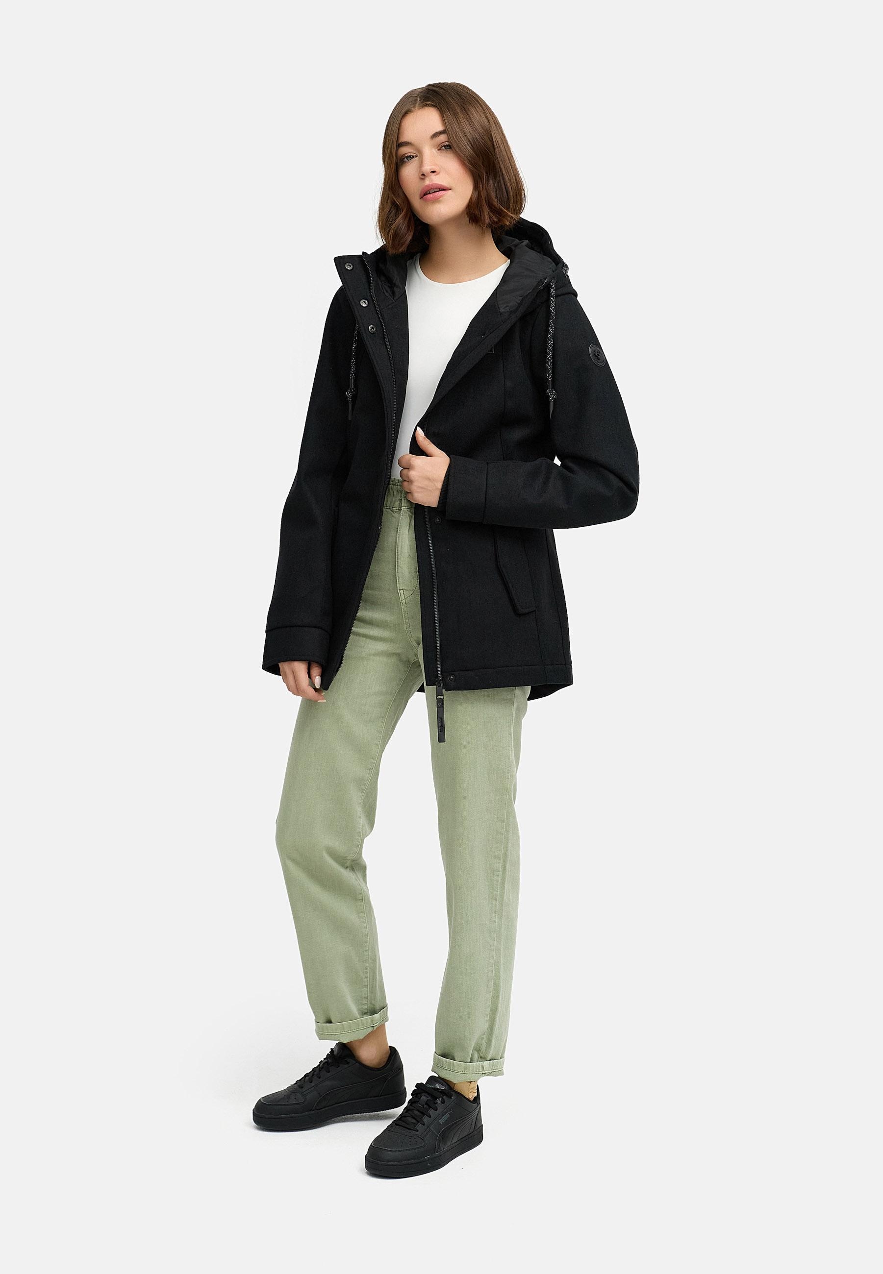 Ragwear Winterjacke »Monadde Felt YOUMODO«, mit Kapuze, Wasserfeste warme Jacke mit Kapuze