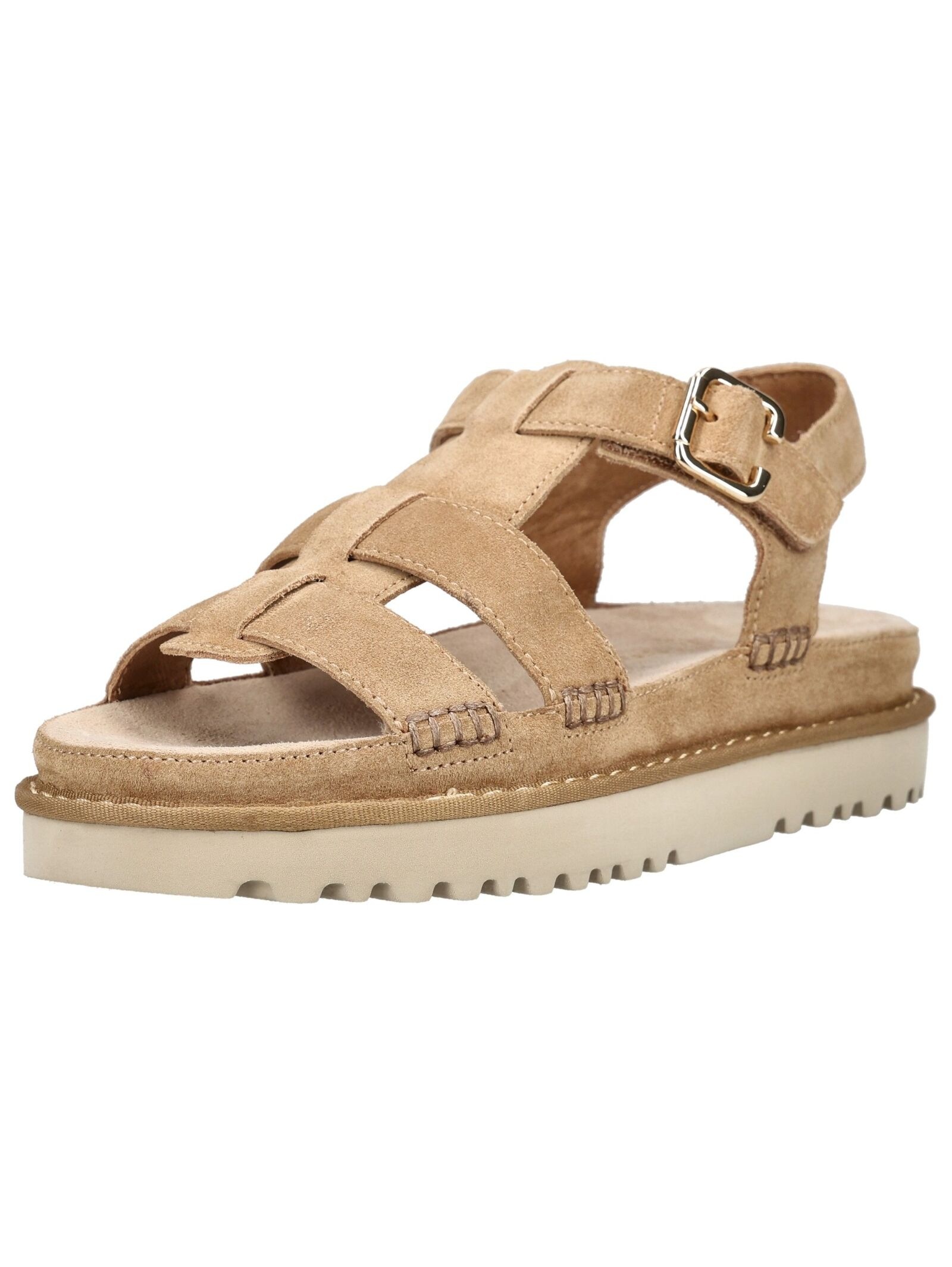 Paul Green Riemchensandale "Paul Green Sandalen Veloursleder"