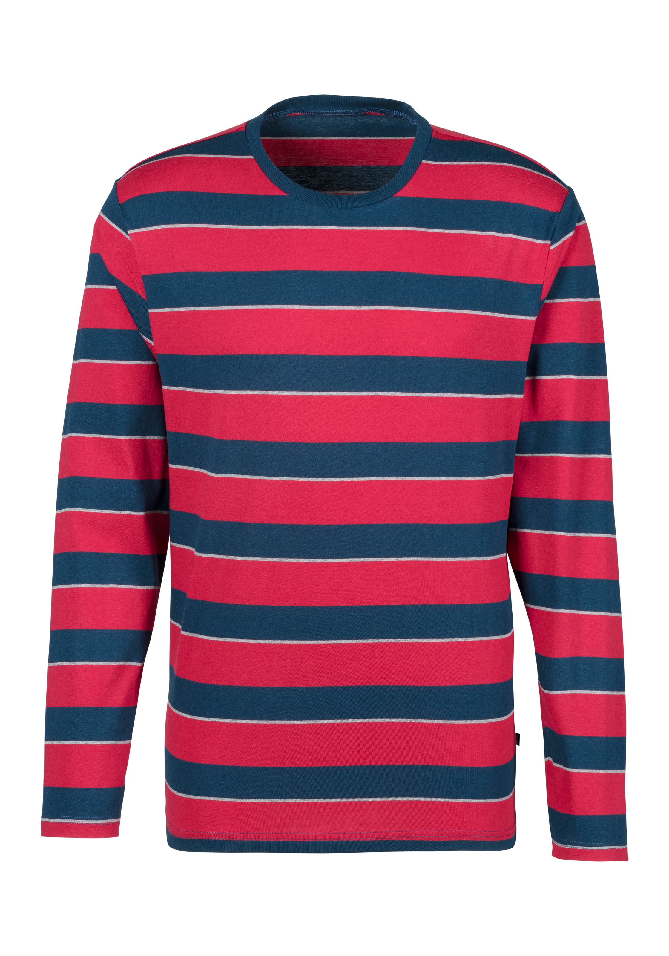 Thumbnail - H.I.S Pyjama 1 Stück, 2 Stk. tlg., Schlafanzug mit aufwendig gestreiftem Oberteil