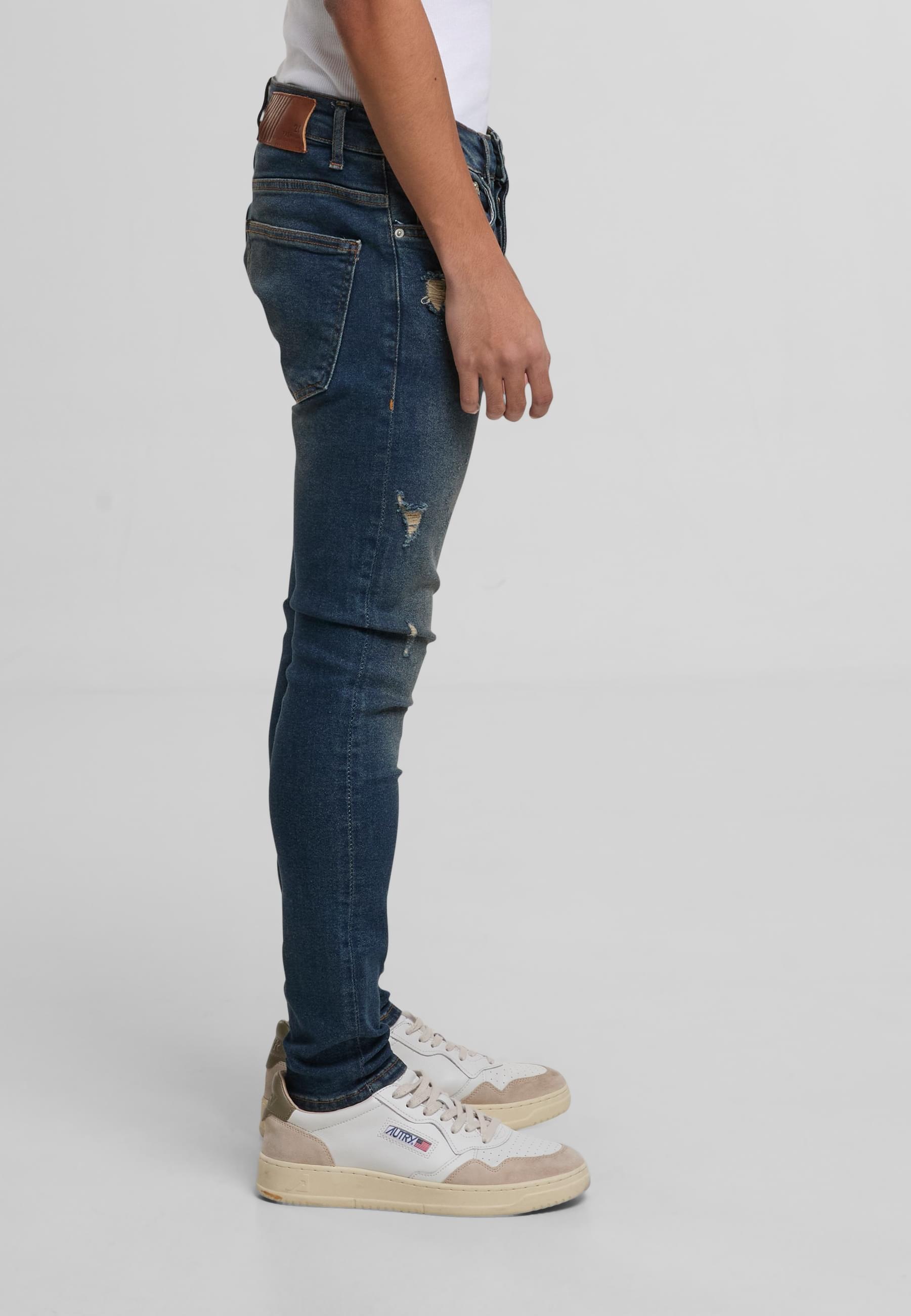 2Y Studios Bequeme Jeans »2Y Studios Herren 2Y Destroyed Skinny Denim«
