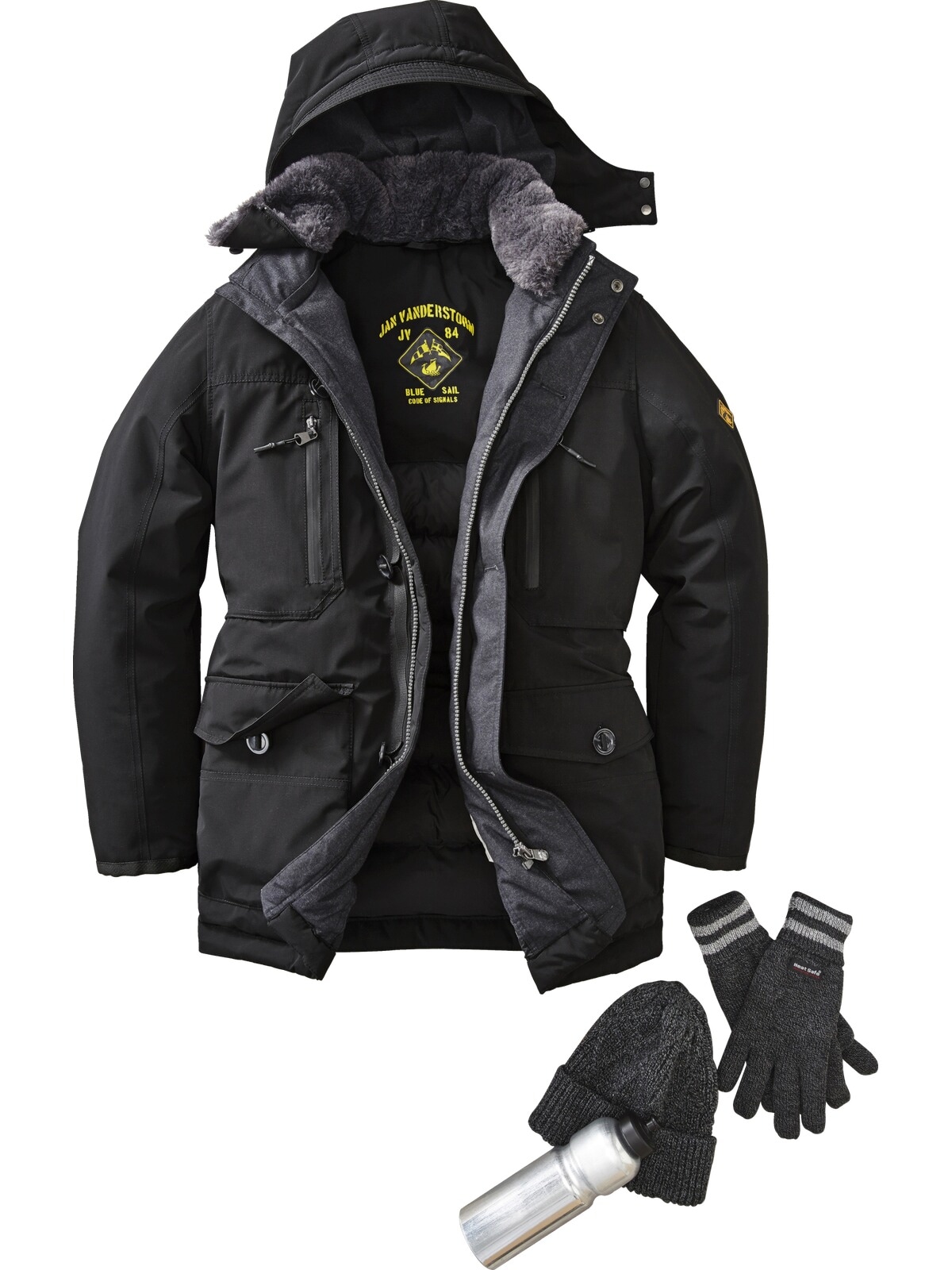 Jan Vanderstorm Winterjacke »Funktionsjacke BOTULFR«, (1 St.)