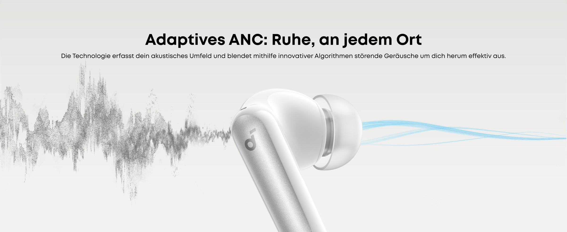 Anker wireless In-Ear-Kopfhörer »soundcore P41i« Bluetooth Active Noise Cancelling (ANC)