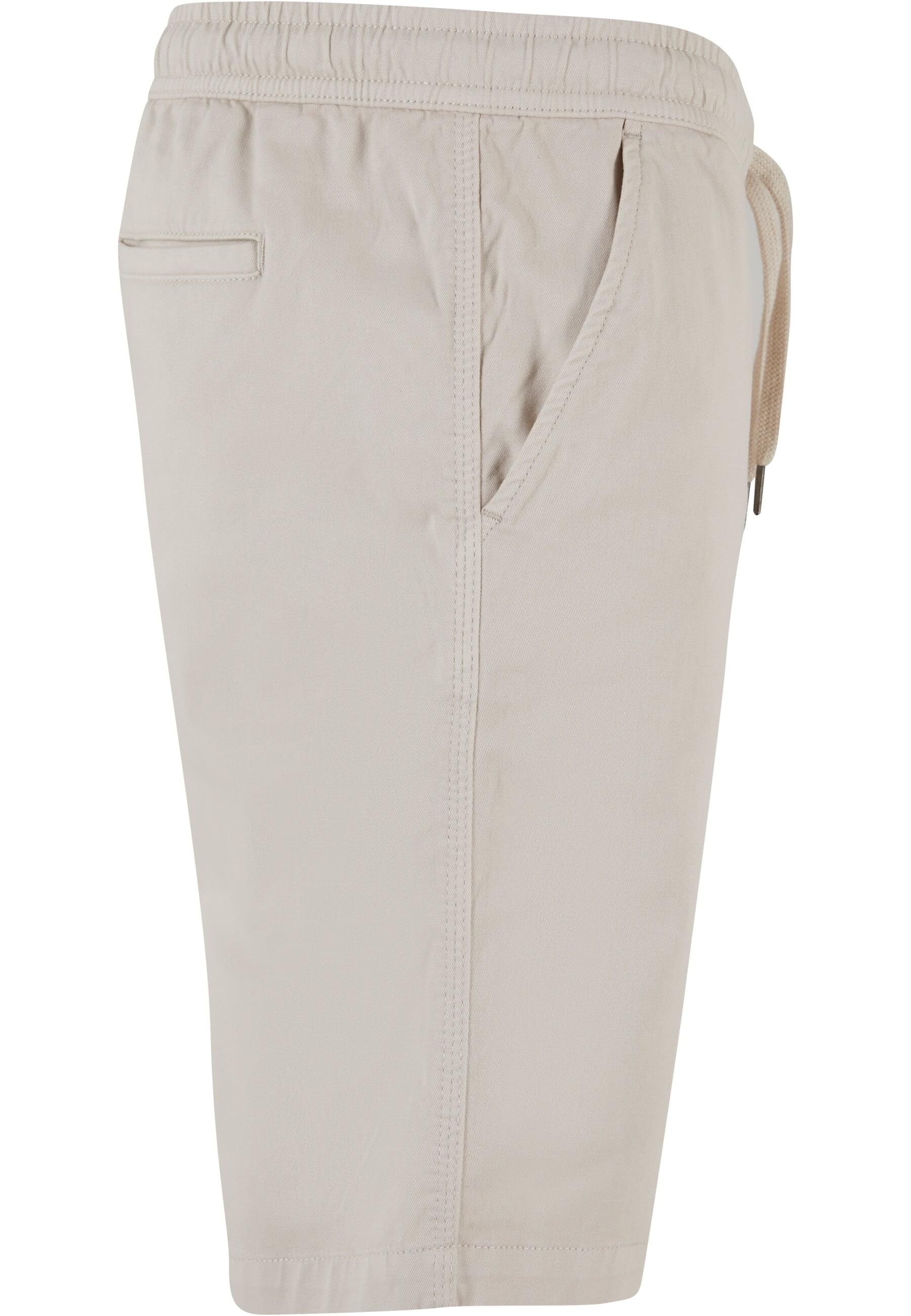 URBAN CLASSICS Stoffhose »Urban Classics Herren Stretch Twill Joggshorts«, (1 tlg.)