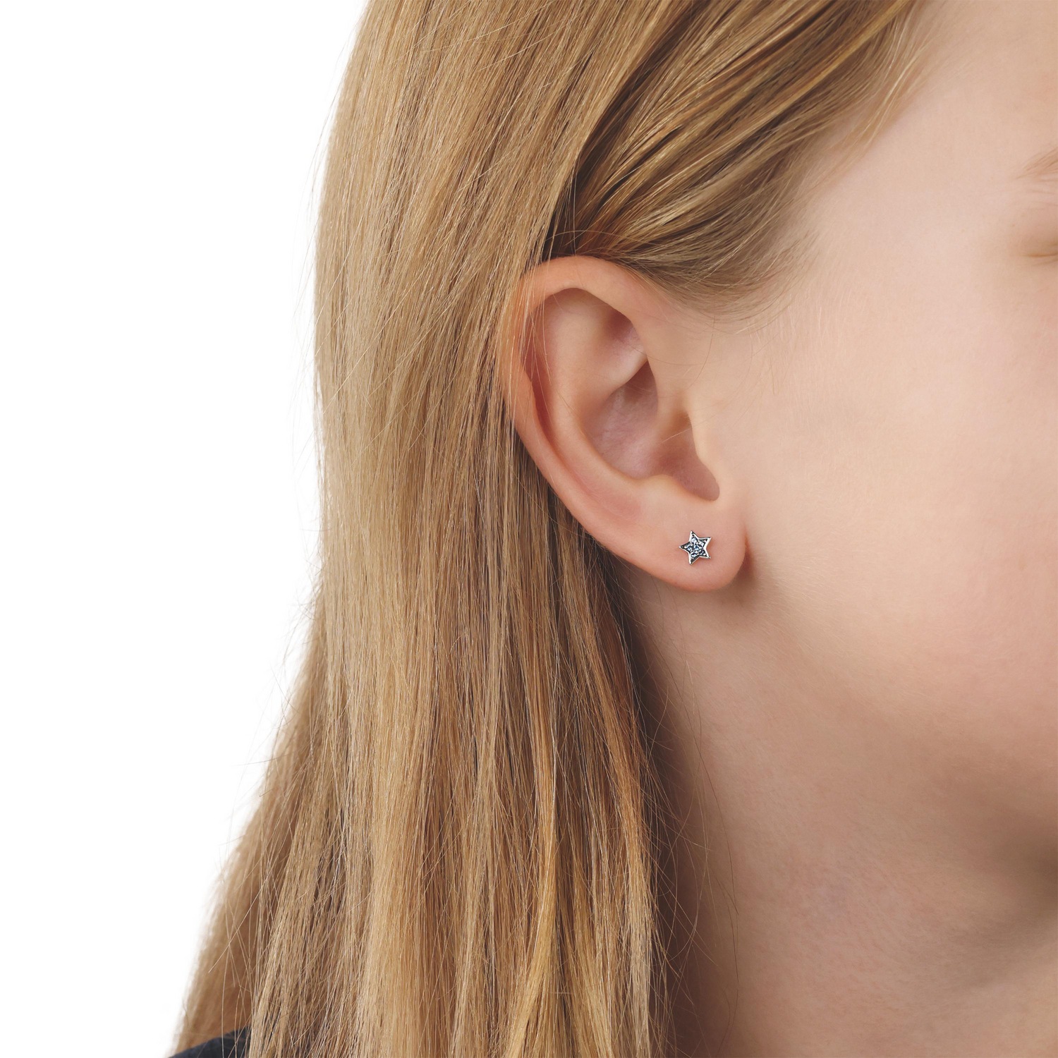 TOM TAILOR Paar Ohrstecker »Schmuck Geschenk Silber 925 Stern« mit Zirkonia (synth.)