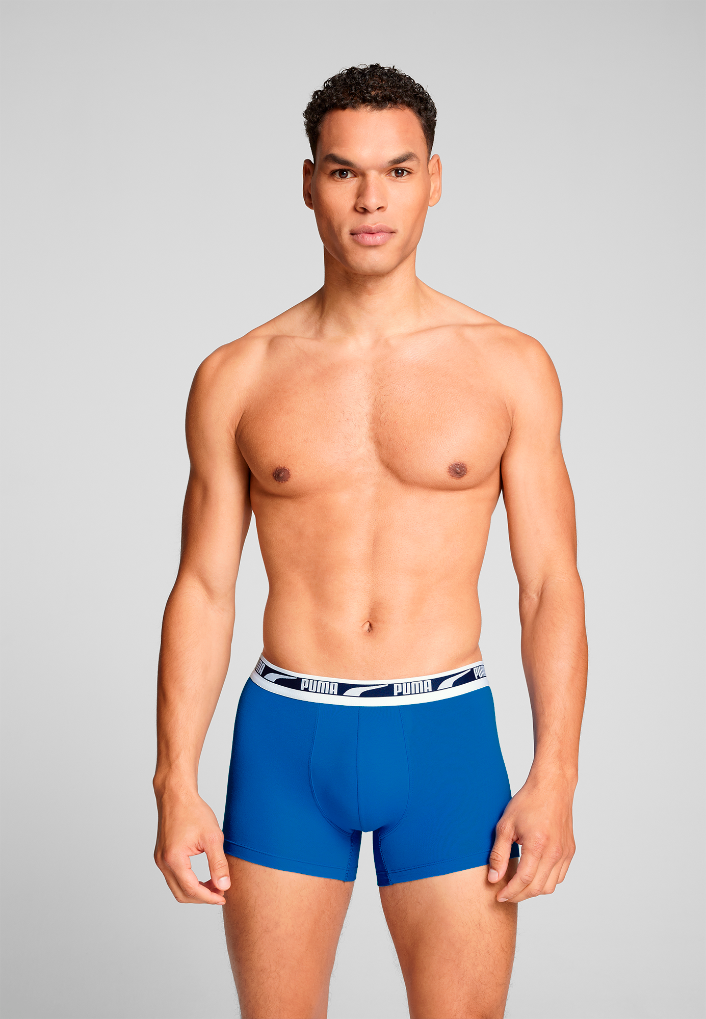 PUMA Boxershorts "PUMA MEN EVERYDAY MULTI LOGO BOXERS 2P", Komfortabler Log günstig online kaufen