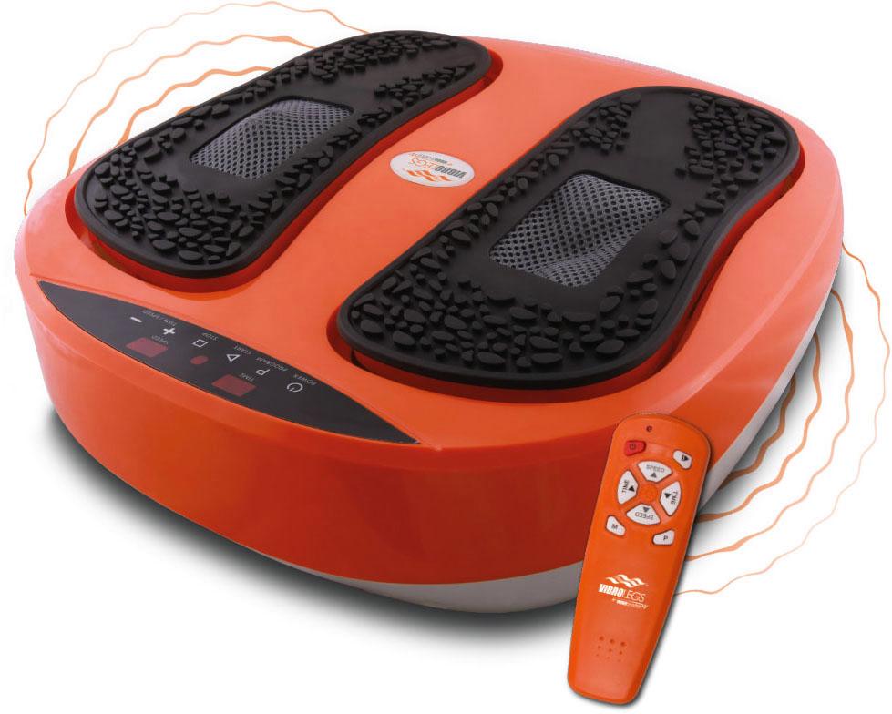 MEDIASHOP Vibrationsplatte "VibroLegs", B:40cm H:14cm L:35cm, orange, Vibrationsplatten