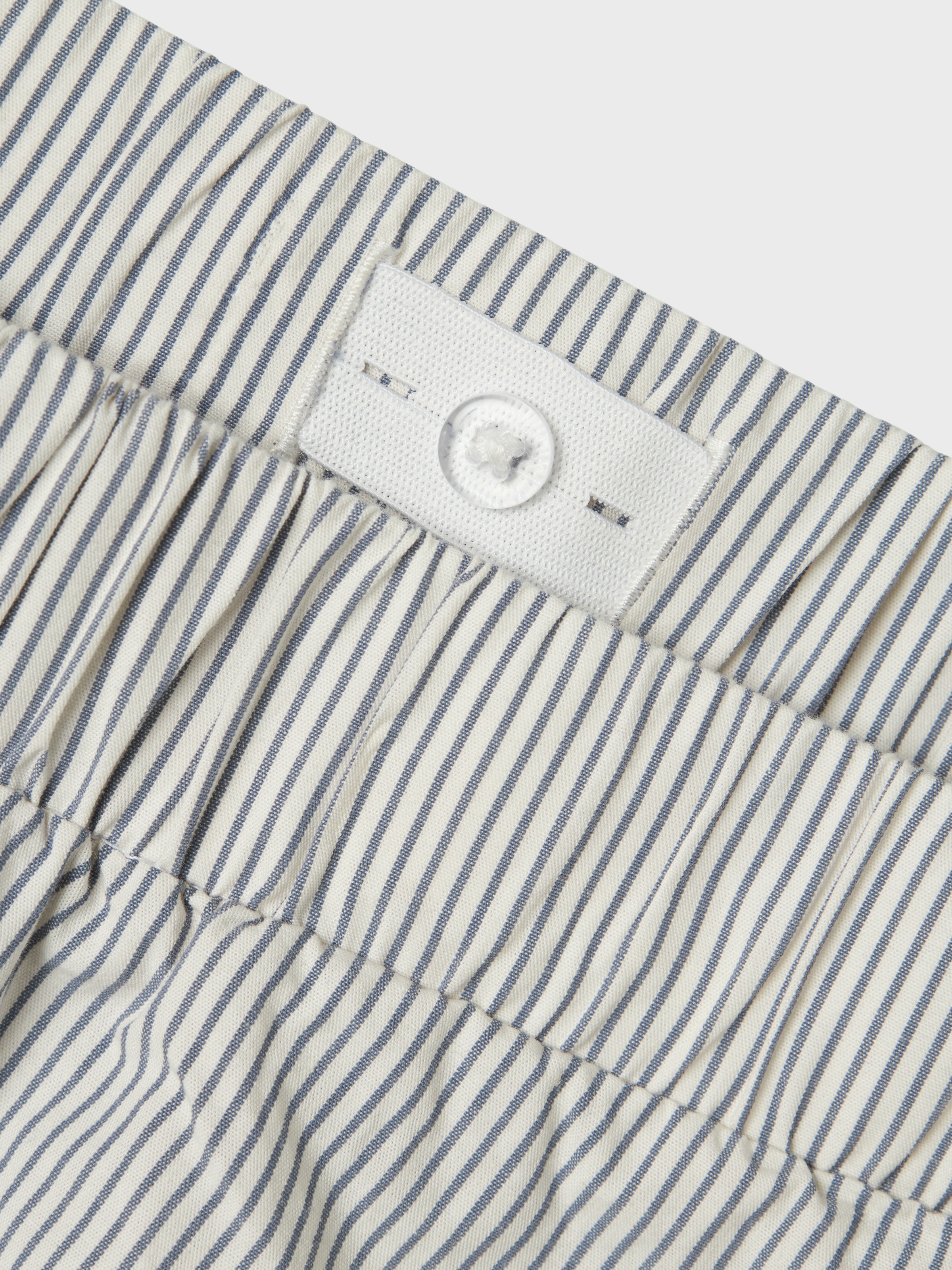 Thumbnail - Name It Schlupfhose "NKNJELA für Mädchen und Jungen mit weitem Bein und Gummizug" gestreift, casual, relaxed fit, Baumwo...