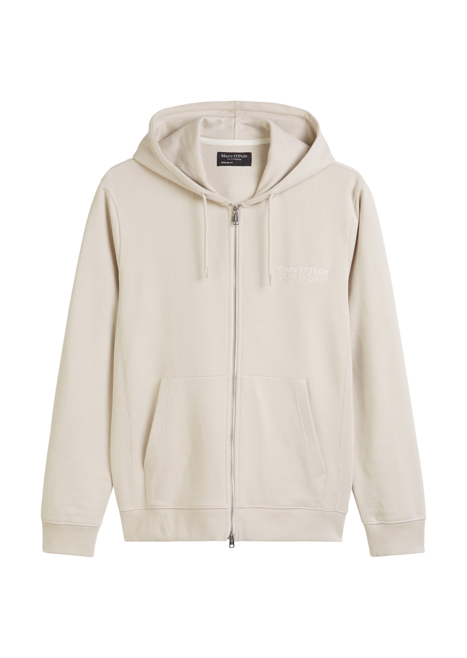 Marc O'Polo Sweatjacke »mit seitlichen Rippeinsätzen«