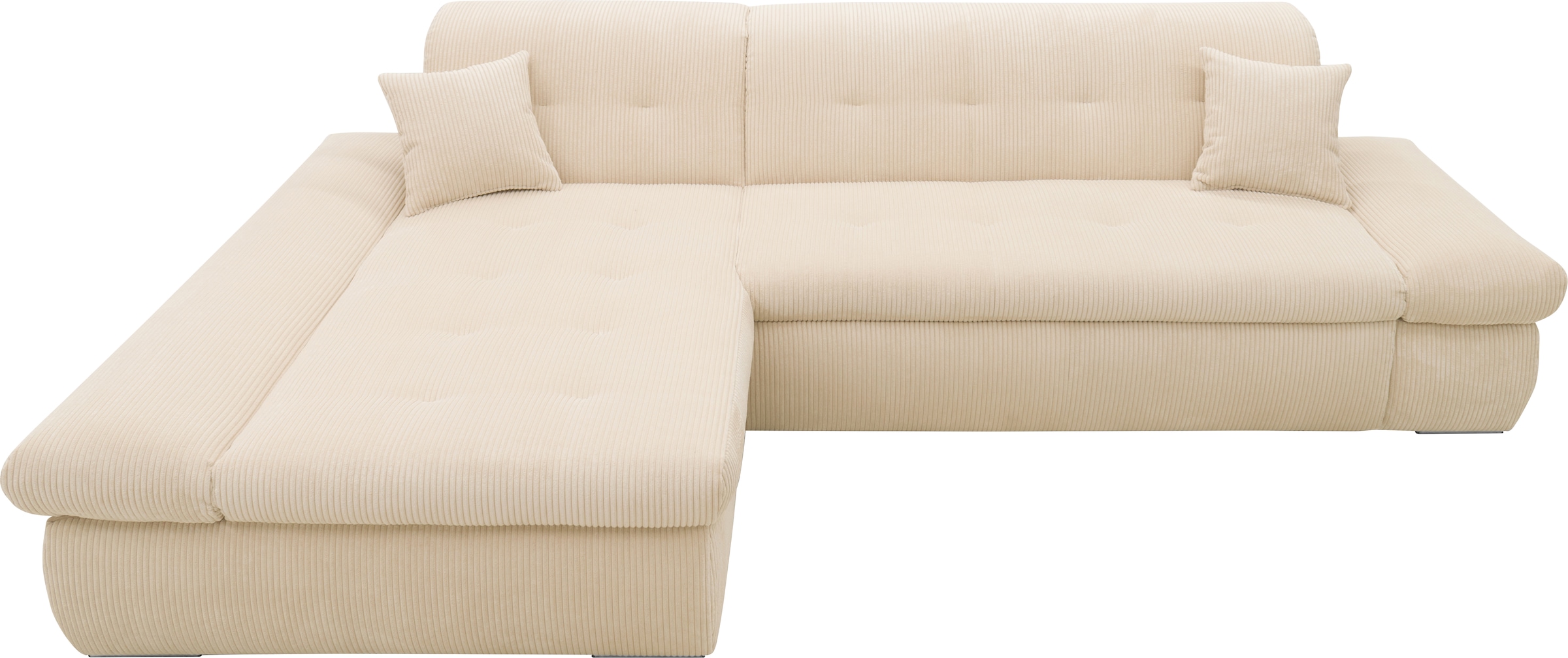 DOMO collection Ecksofa "Moric Luxus - B/T/H 300/172/80 cm, XXL-Format", L- günstig online kaufen