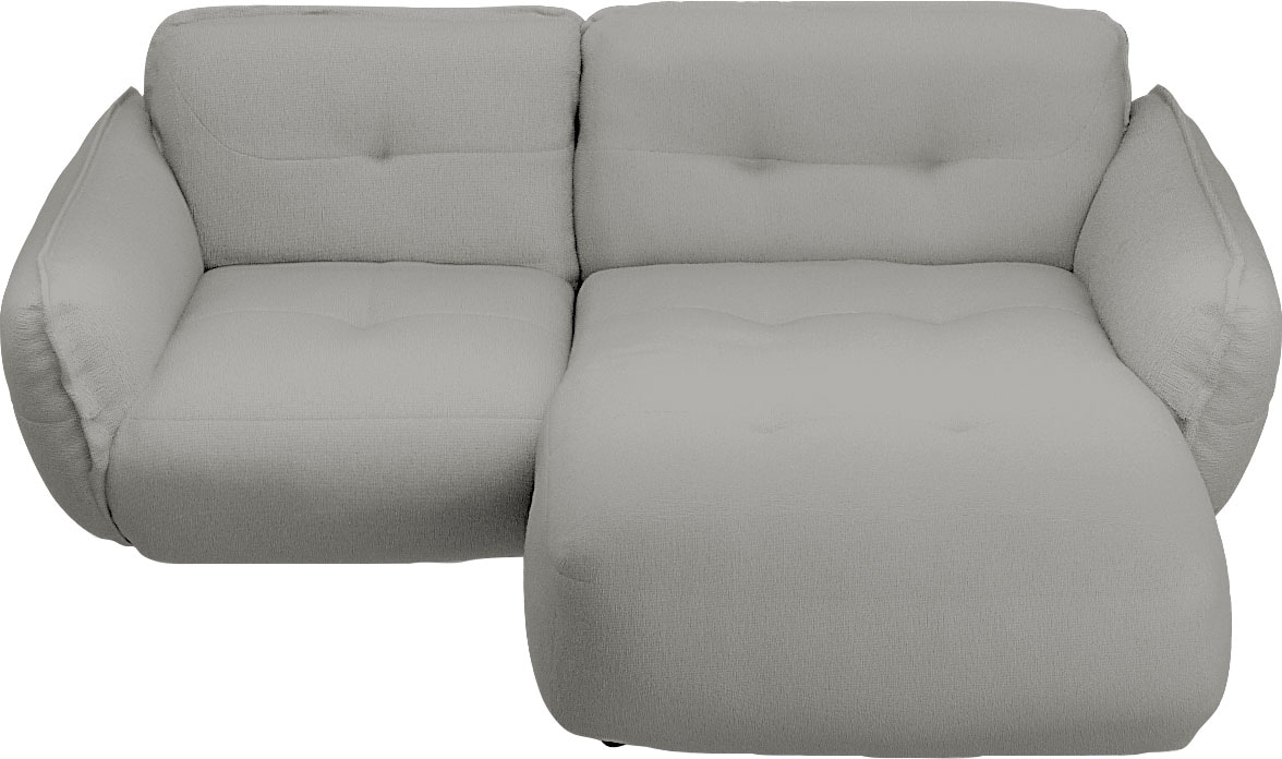 BETYPE Ecksofa »Be Fluffy«, Softes Sitzgefühl, moderne Kedernaht, hochwertiger Bezug