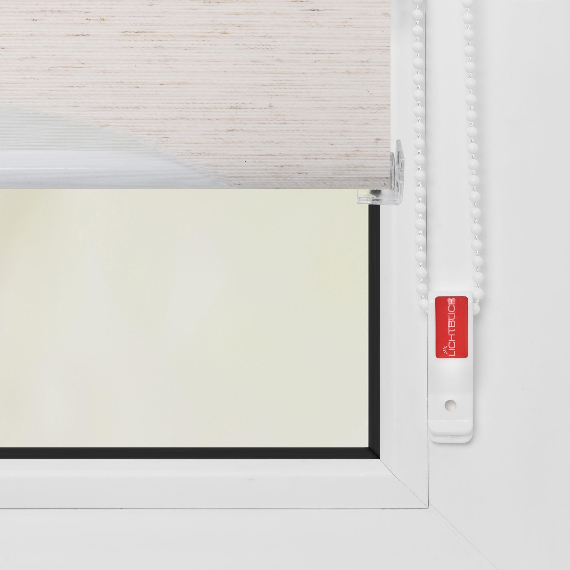 LICHTBLICK ORIGINAL Doppelrollo »Duo Rollo Klemmfix Ellipse« Lichtschutz ohne Bohren im Fixmaß