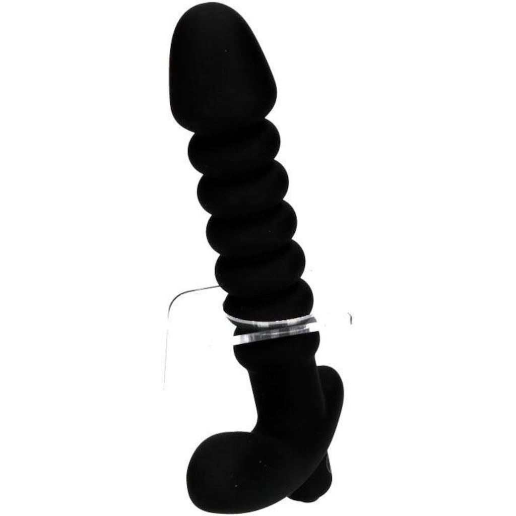 BLACK VELVETS Analdildo »BV Vibr. Plug Medium«, mit Vibro-Ei