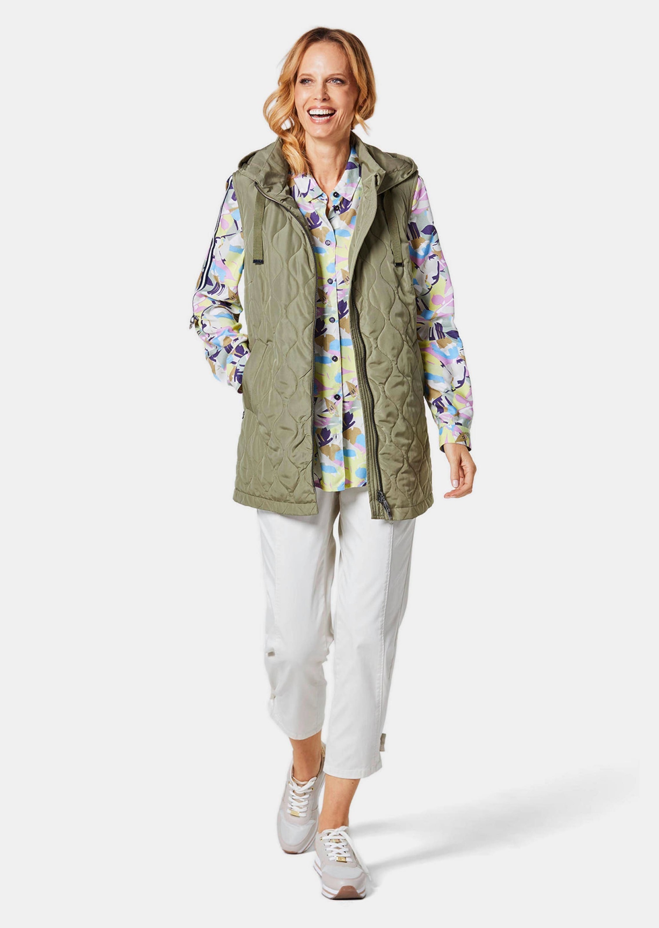 GOLDNER Kurzweste "Weste mit Kapuze" günstig online kaufen