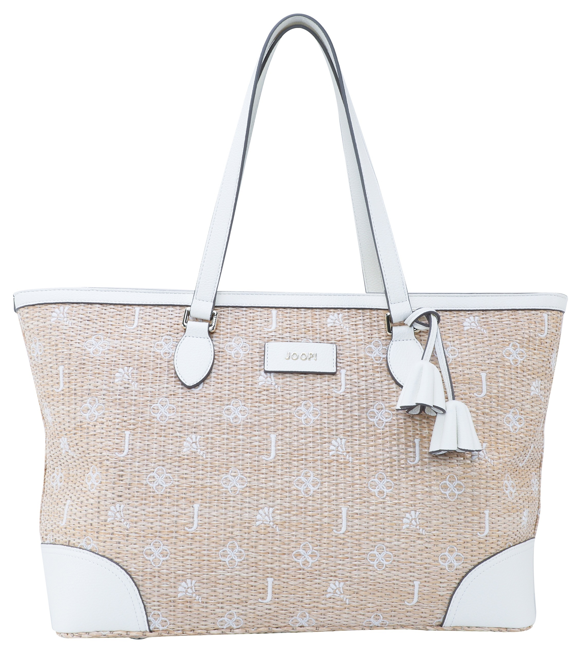 Joop! Shopper »tessere mariella shopper lhz«, mit Allover-Logostickereien kaufen