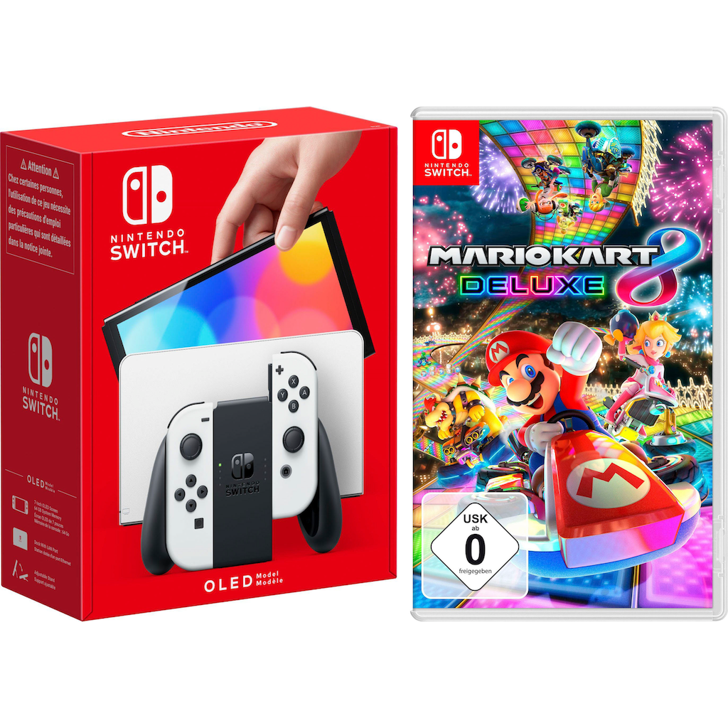 Nintendo Switch Spielekonsole »OLED«, inkl. Mario Kart 8 Deluxe