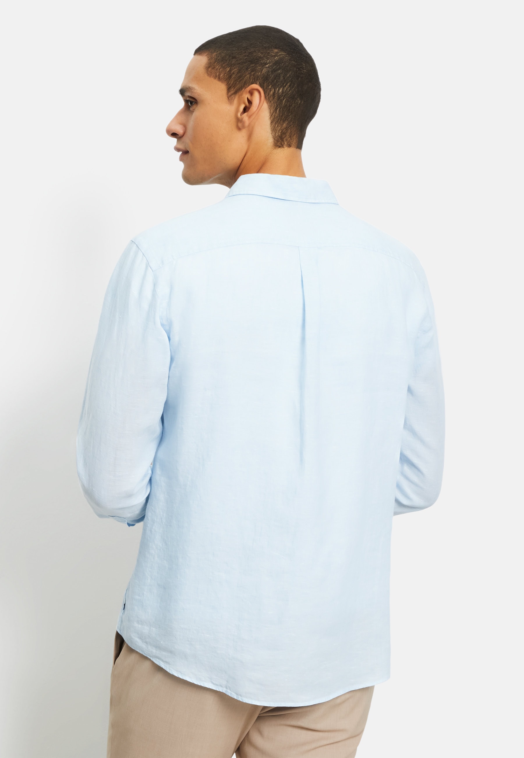 OLYMP Langarmhemd »OLYMP Casual, Regular Fit, Kent«