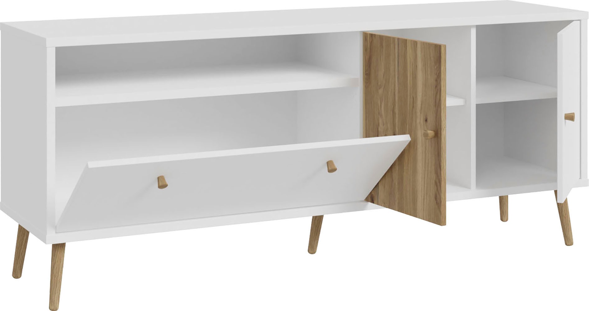 FORTE TV-Board »Harllson EasyKlix by Forte«, die neue geniale Art Möbel aufzubauen