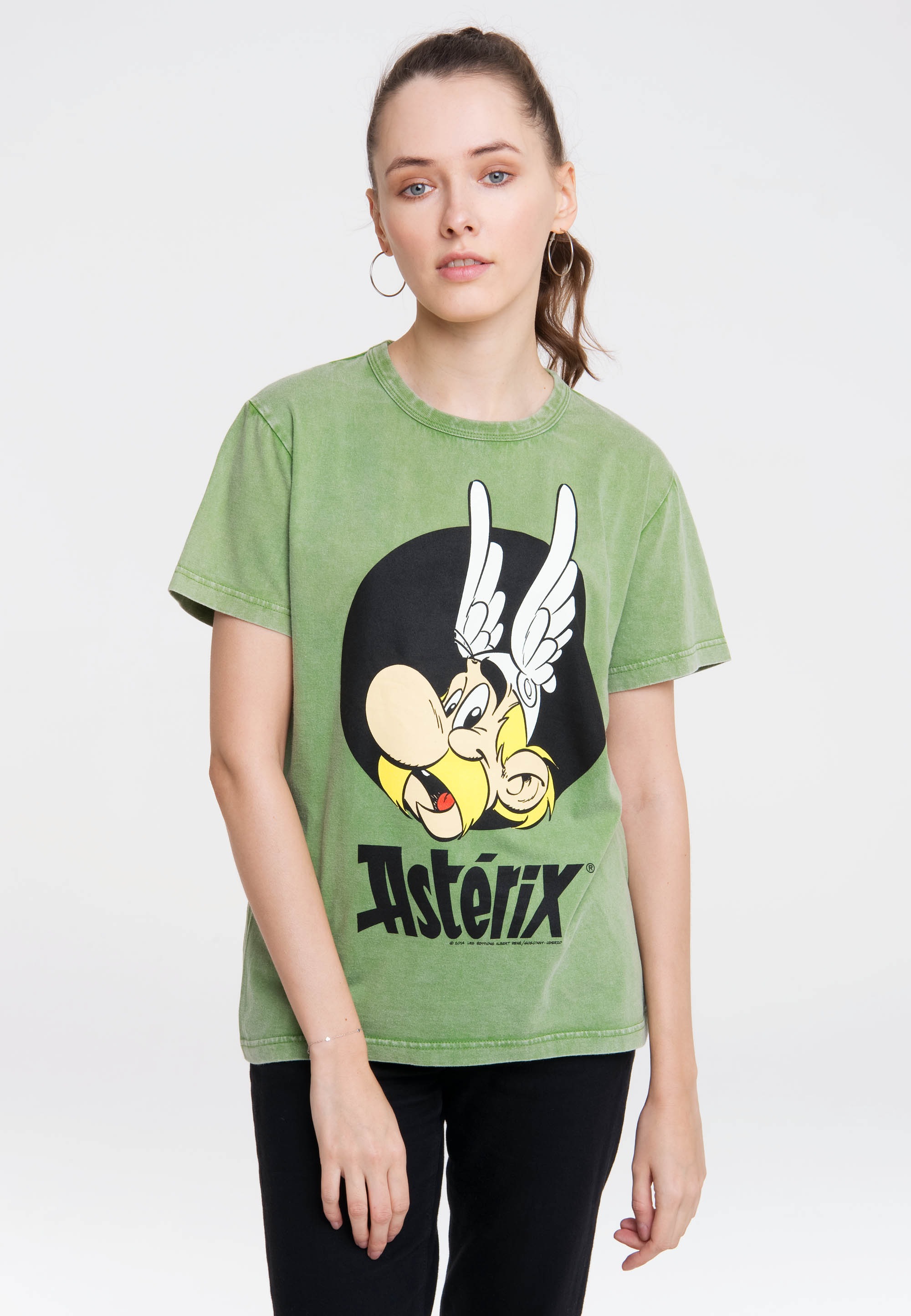 LOGOSHIRT T-Shirt »Asterix Asterix«, BAUR für mit bestellen Print Gallier lizenziertem der - 