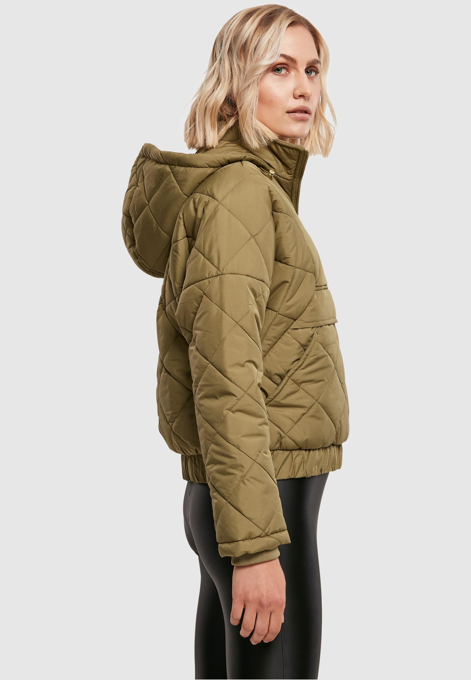 URBAN CLASSICS Winterjacke »Urban Classics Damen«, (1 St.), mit Kapuze