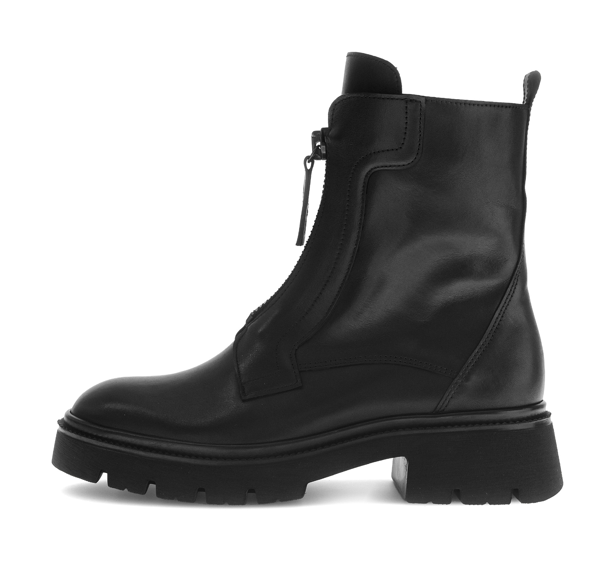 Gabor Stiefelette, Blockabsatz, Boots, mit Front-Reißverschluss
