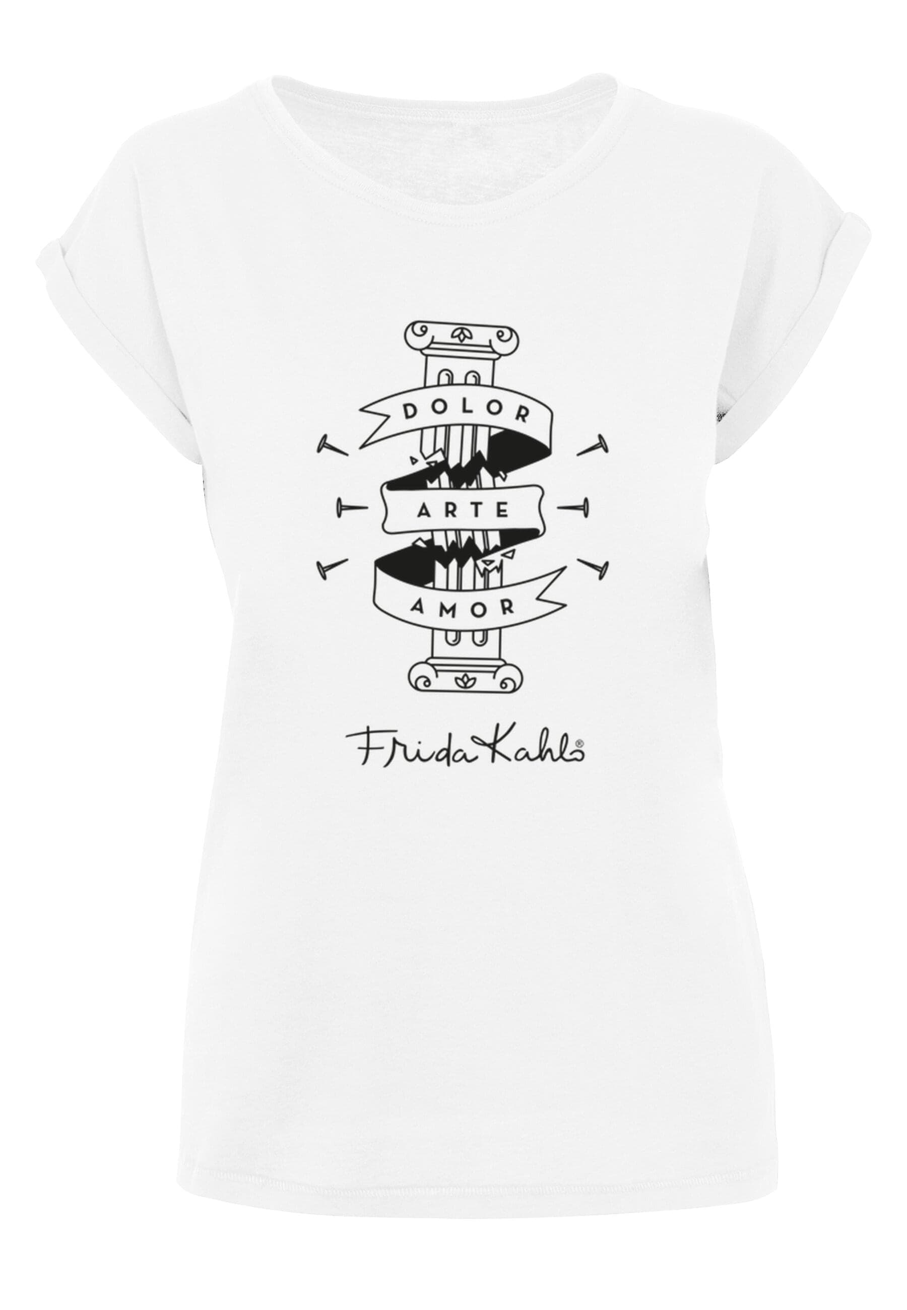 Merchcode Marškinėliai » Damen Ladies Frida Kahl...