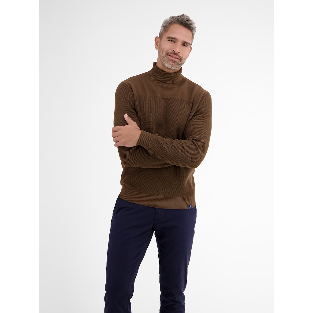 LERROS Rollkragenpullover »LERROS Rollkragen Strickpullover«