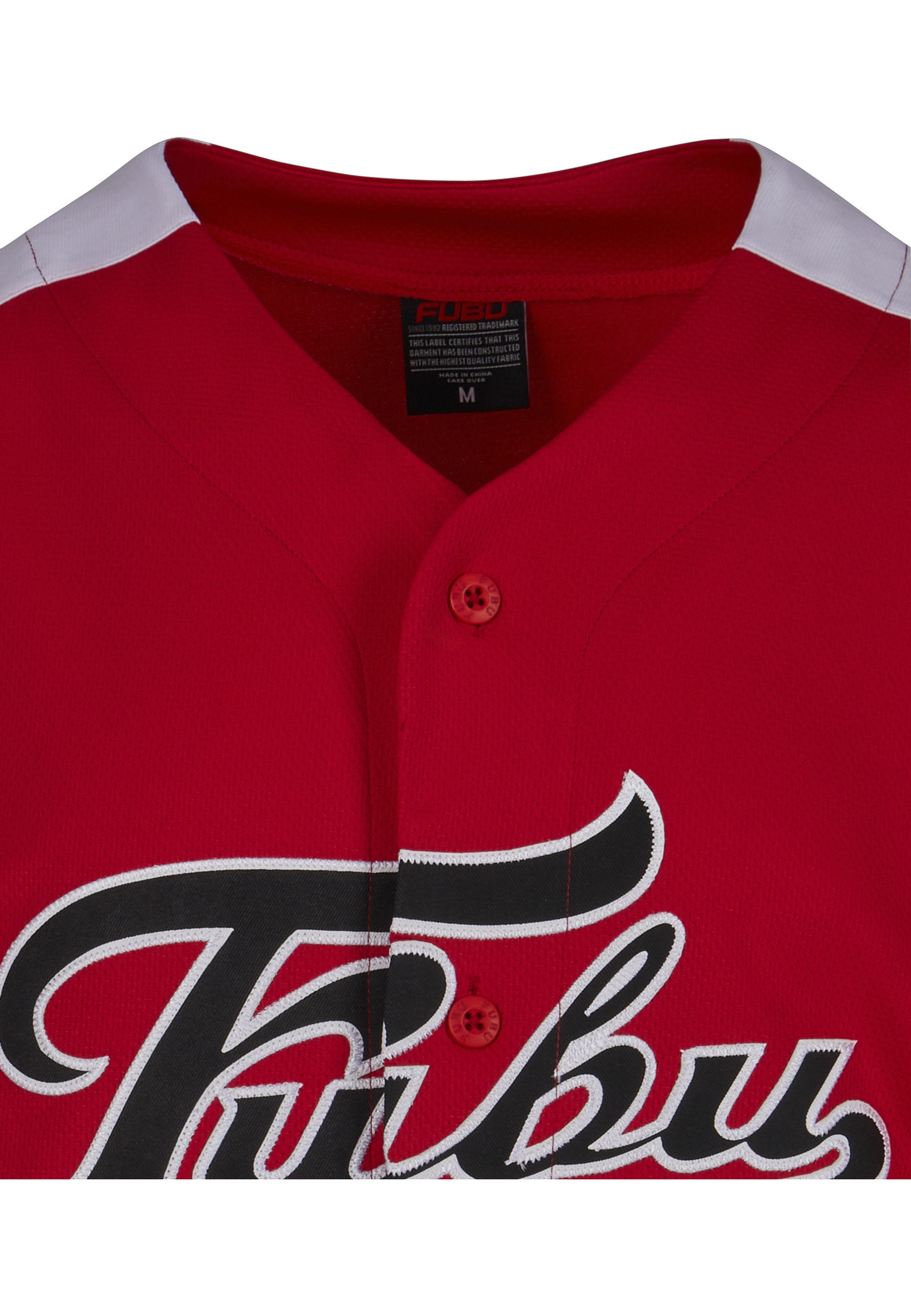 Fubu Kurzarmshirt »Fubu Herren FM222-019-1 FUBU Varsity Block Baseball Jersey« 1 Stk.
