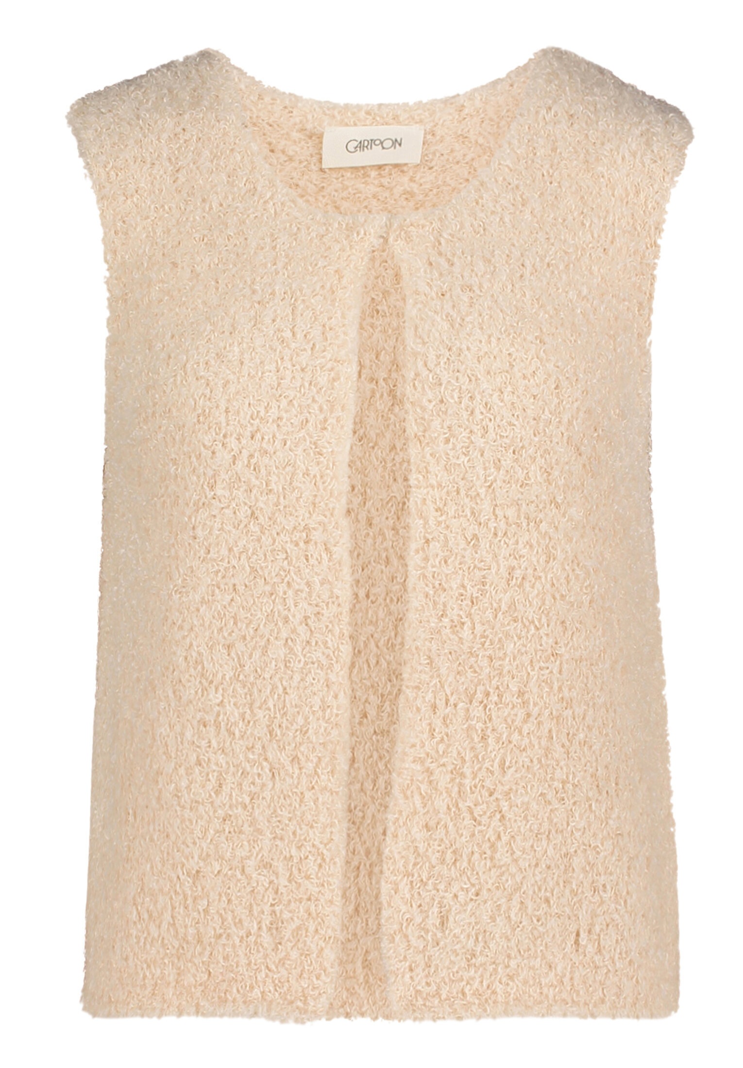 Cartoon Strickjacke »Damen mit Rundhalsausschnitt« 1 Stk.