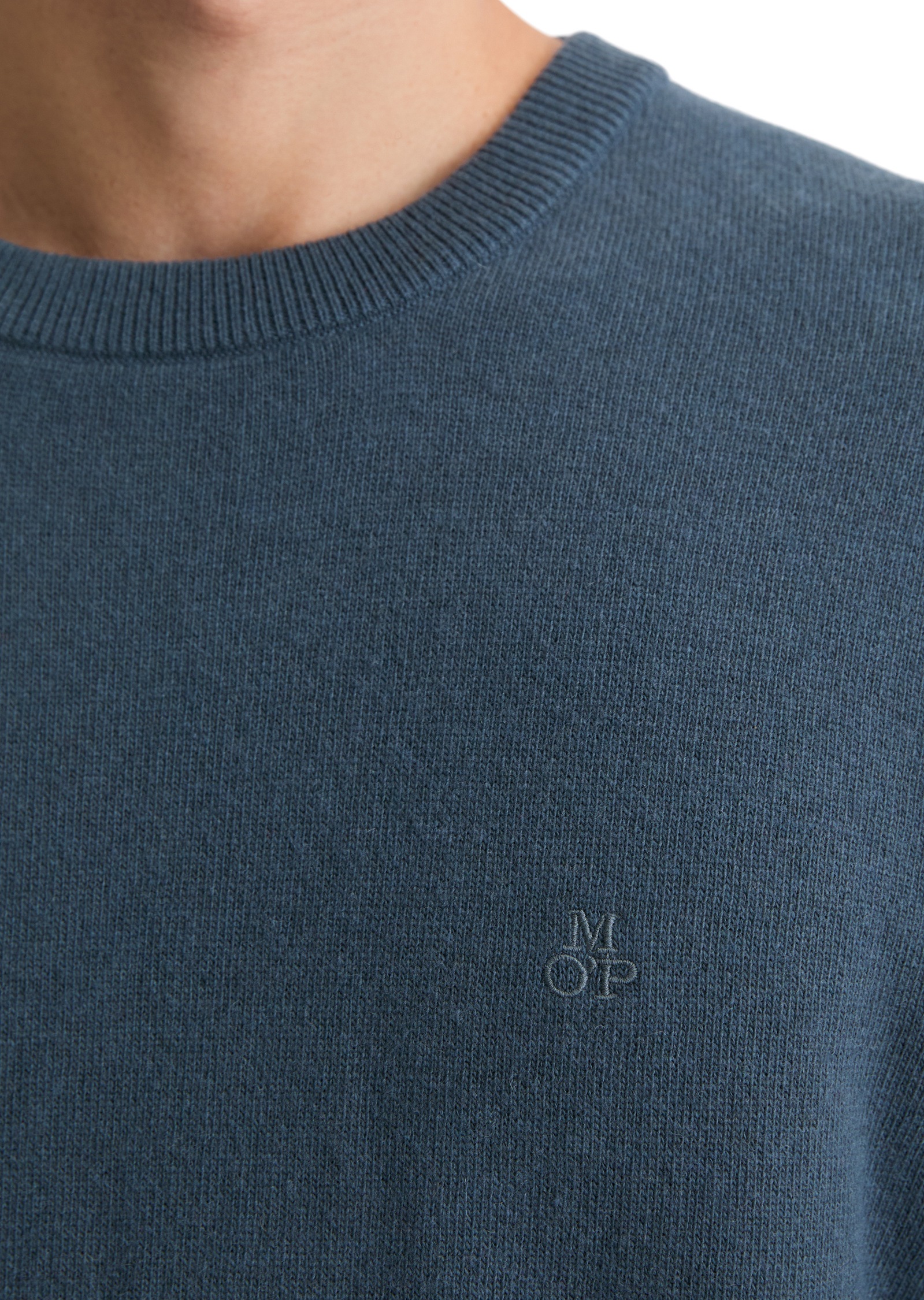 Marc O'Polo Strickpullover »aus softem Bio-Bauwoll-Schurwoll-Mix«