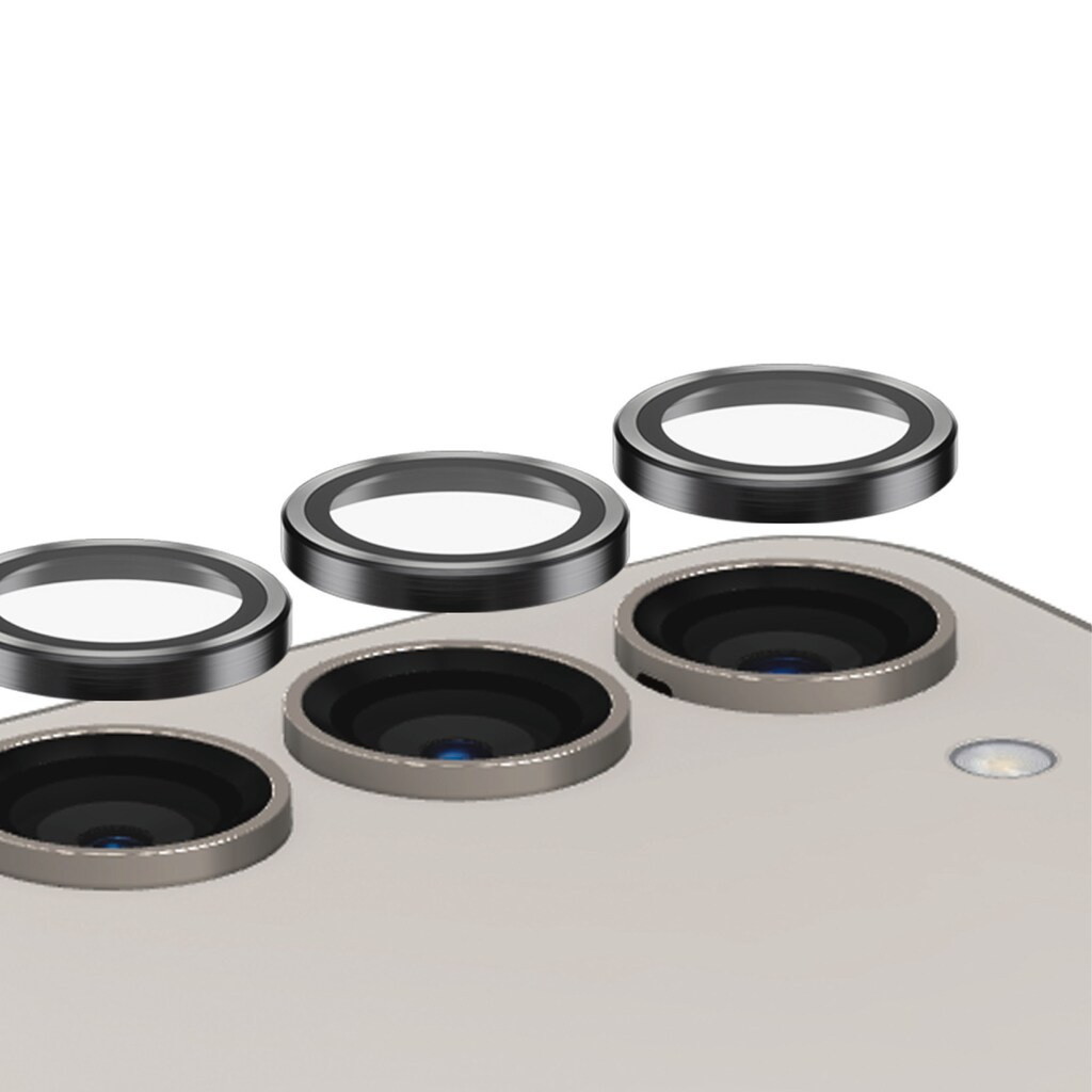 PanzerGlass Kameraschutzglas »Hoops Camera Protector«, für Samsung S24-Samsung S23-Samsung S23+