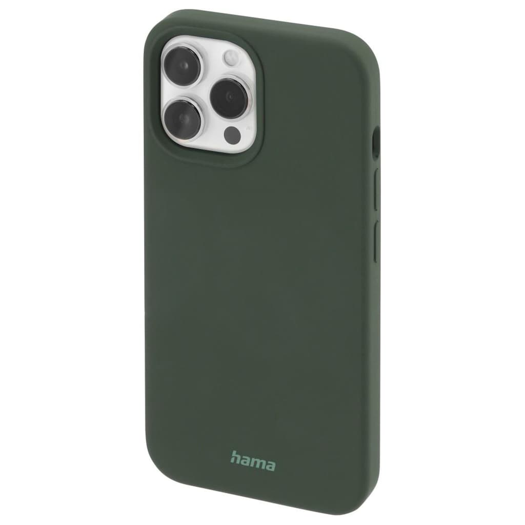 Hama Smartphone-Hülle »Cover f. iPhone 13Pro Max f. Apple MagSafe Handy Case Finest Feel Pro«