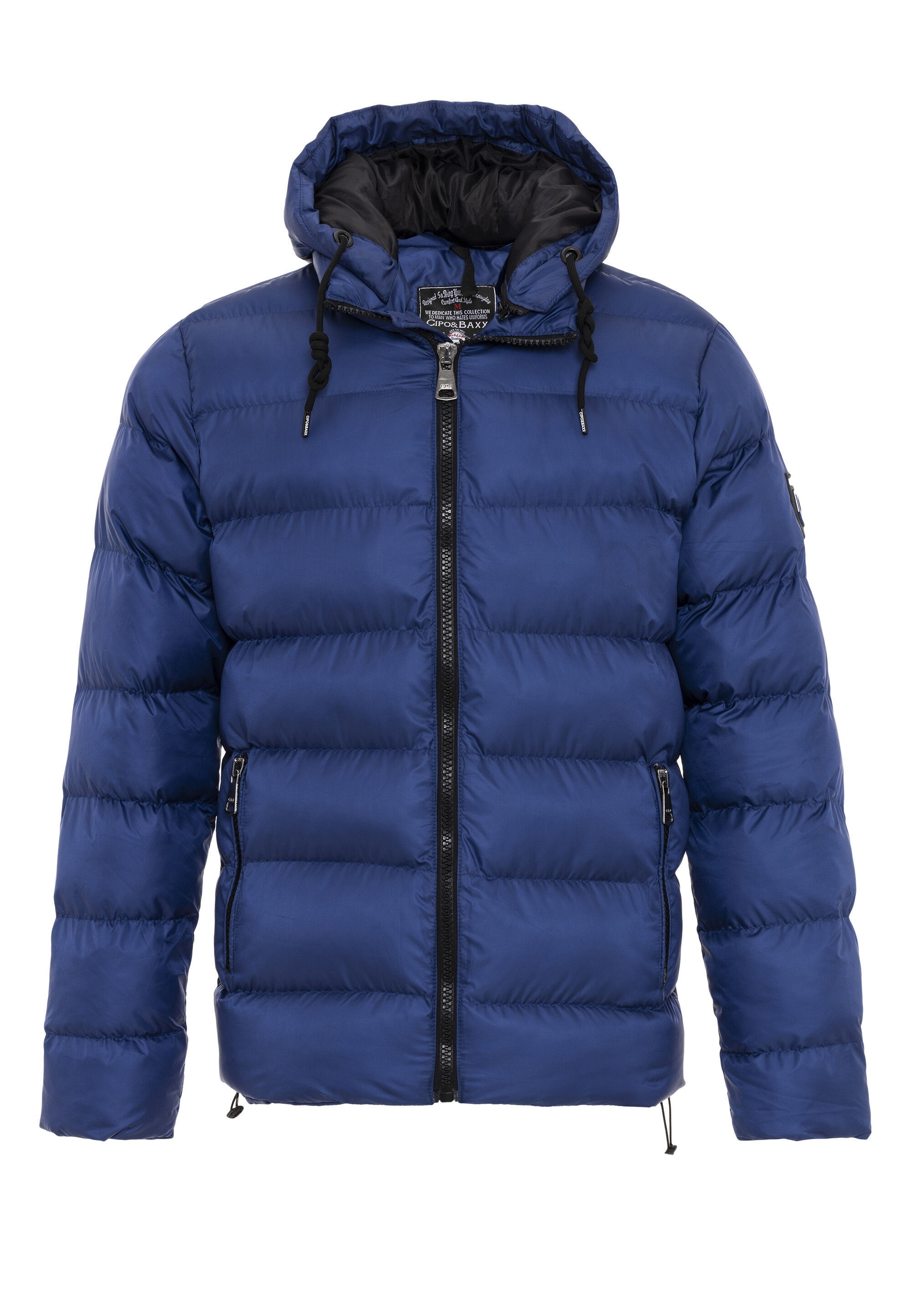Cipo & Baxx Winterjacke »Jacke«, mit Kapuze, im Steppdesign