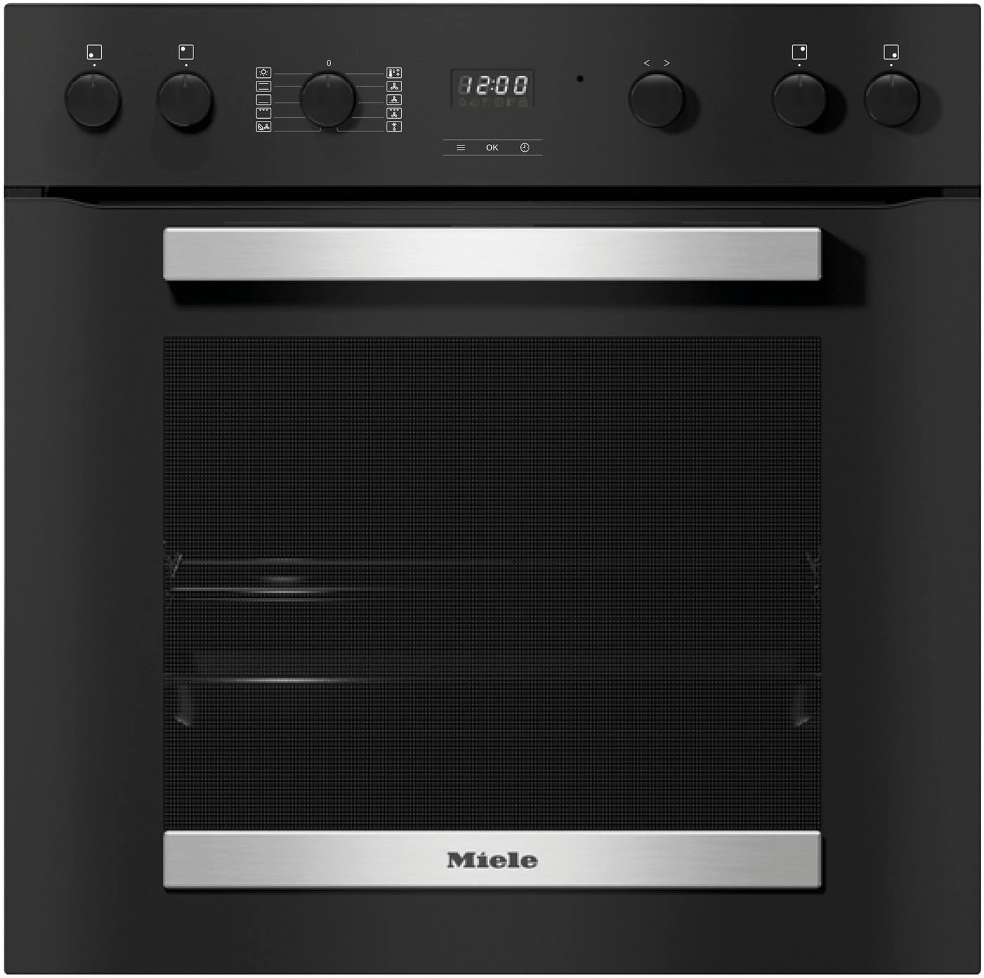 MIELE Elektro-Herd-Set "H 2455 E D OBSW/EDST mit KM 6003 LPT", Energieeffizienz: A+ (A+++-D), schwarz (obsidianschwarz, edelstahl), Herdsets, Herd-Set - Kombination aus Herd und flexibel nutzbarem Kochfeld 3