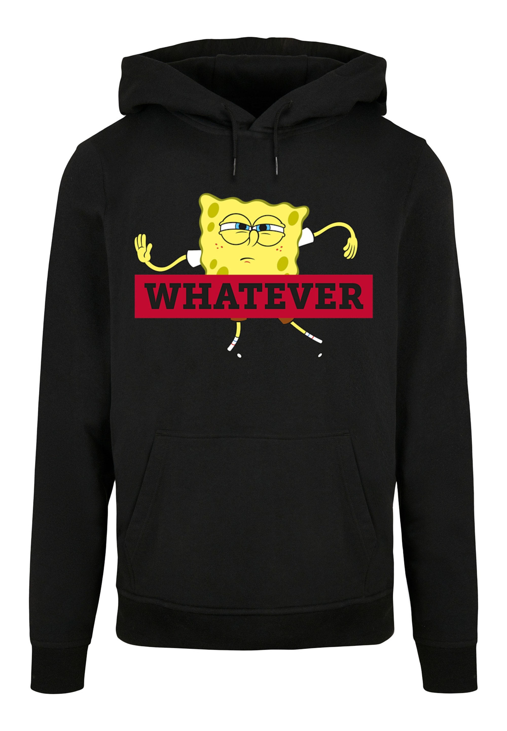 F4NT4STIC Kapuzenpullover "Spongebob Schwammkopf WHATEVER", Print günstig online kaufen