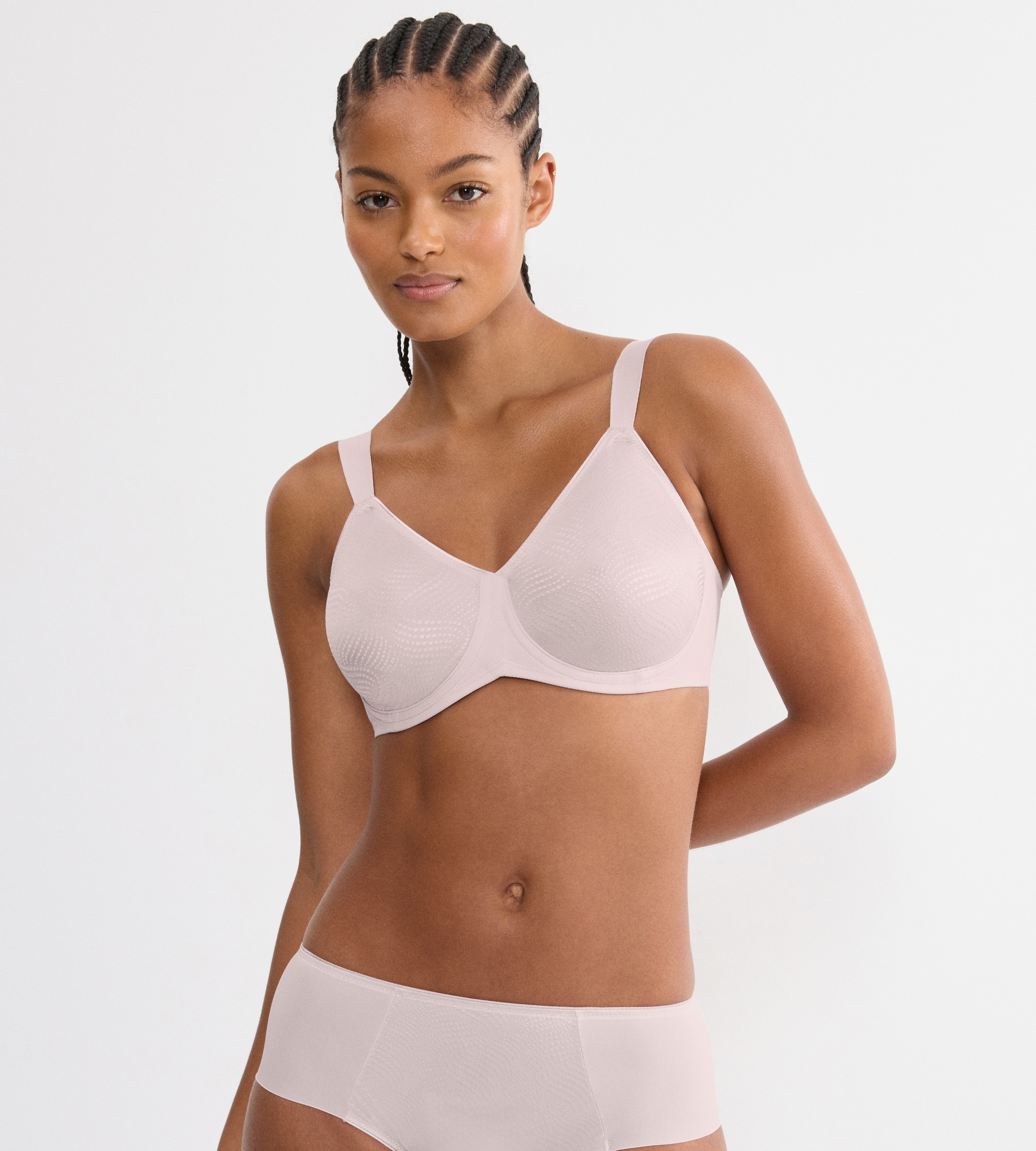 Triumph Minimizer-BH "Essential Minimizer" schimmerndes Jacquard-Muster, mit Bügel