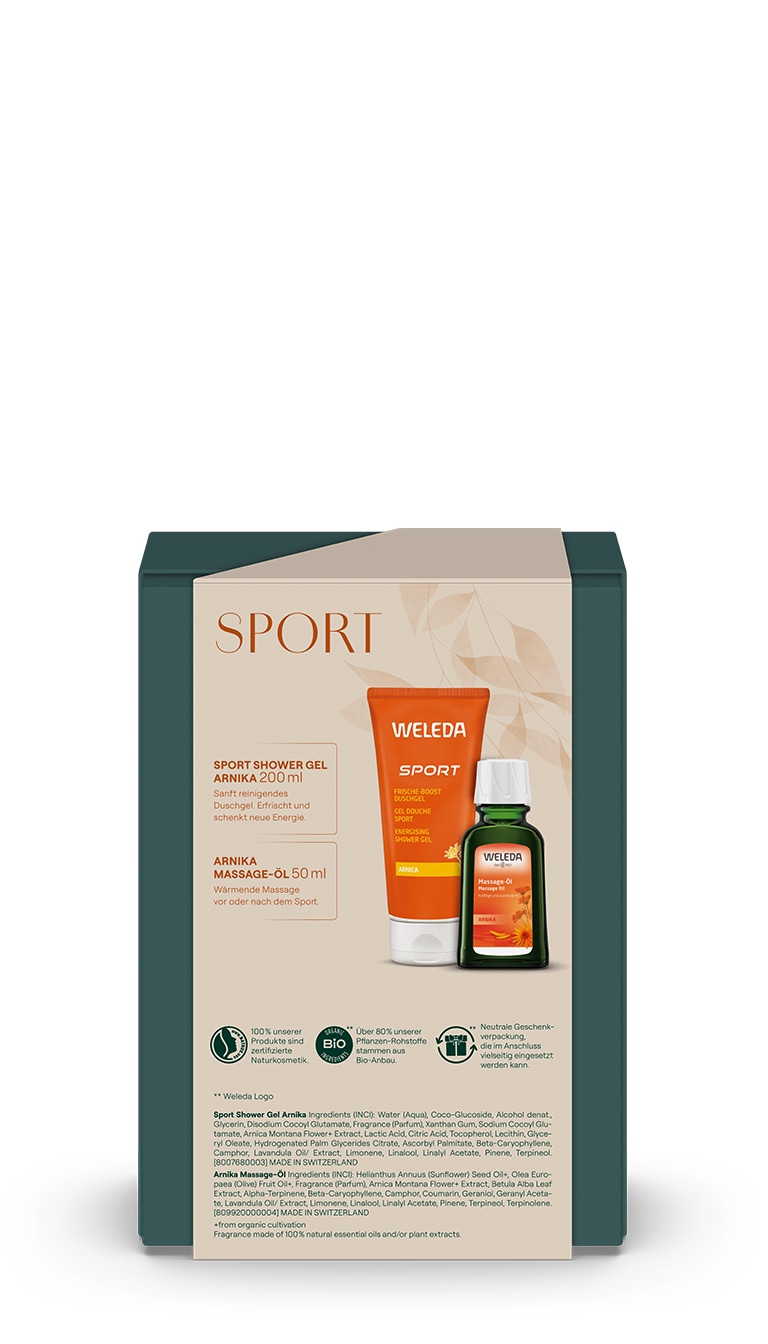WELEDA Hautpflege-Set »Sport Geschenkset«
