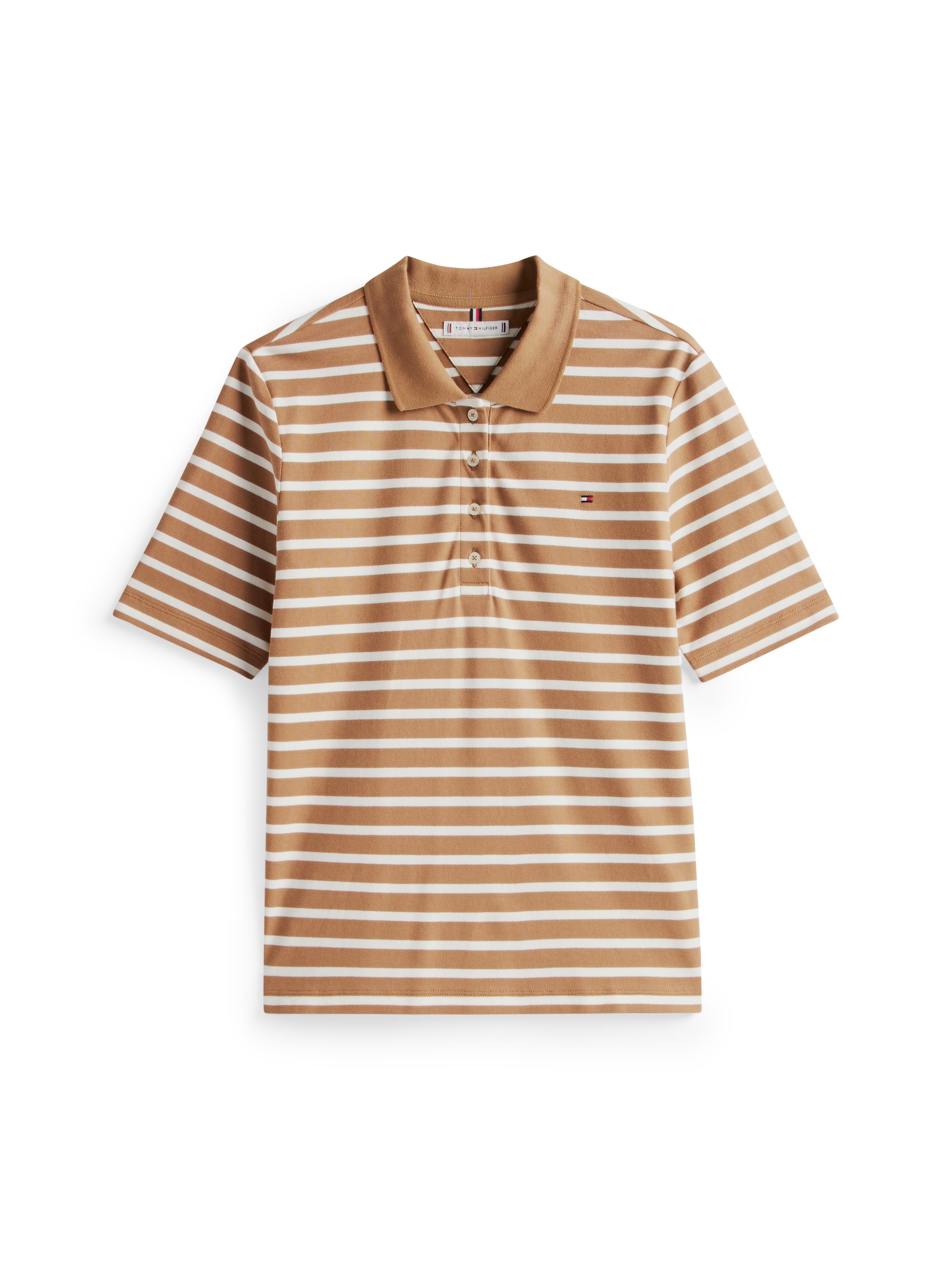 Tommy Hilfiger Poloshirt »1985 Regular Fit Pique Premium Polo«, mit Logo-Stickerei, mit Seitenschlitzen