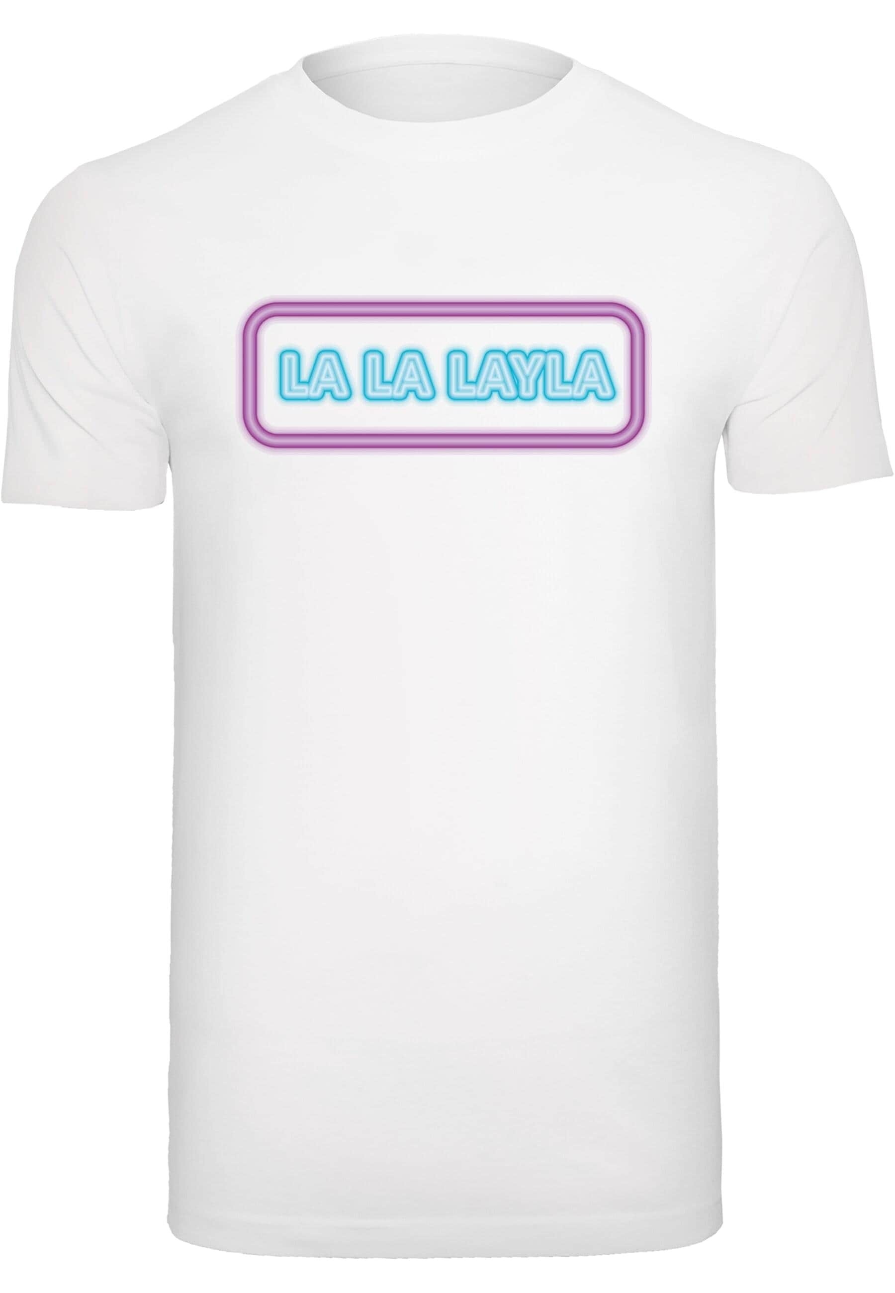 T-Shirt »Merchcode Herren LA LA LAYLA T-Shirt«