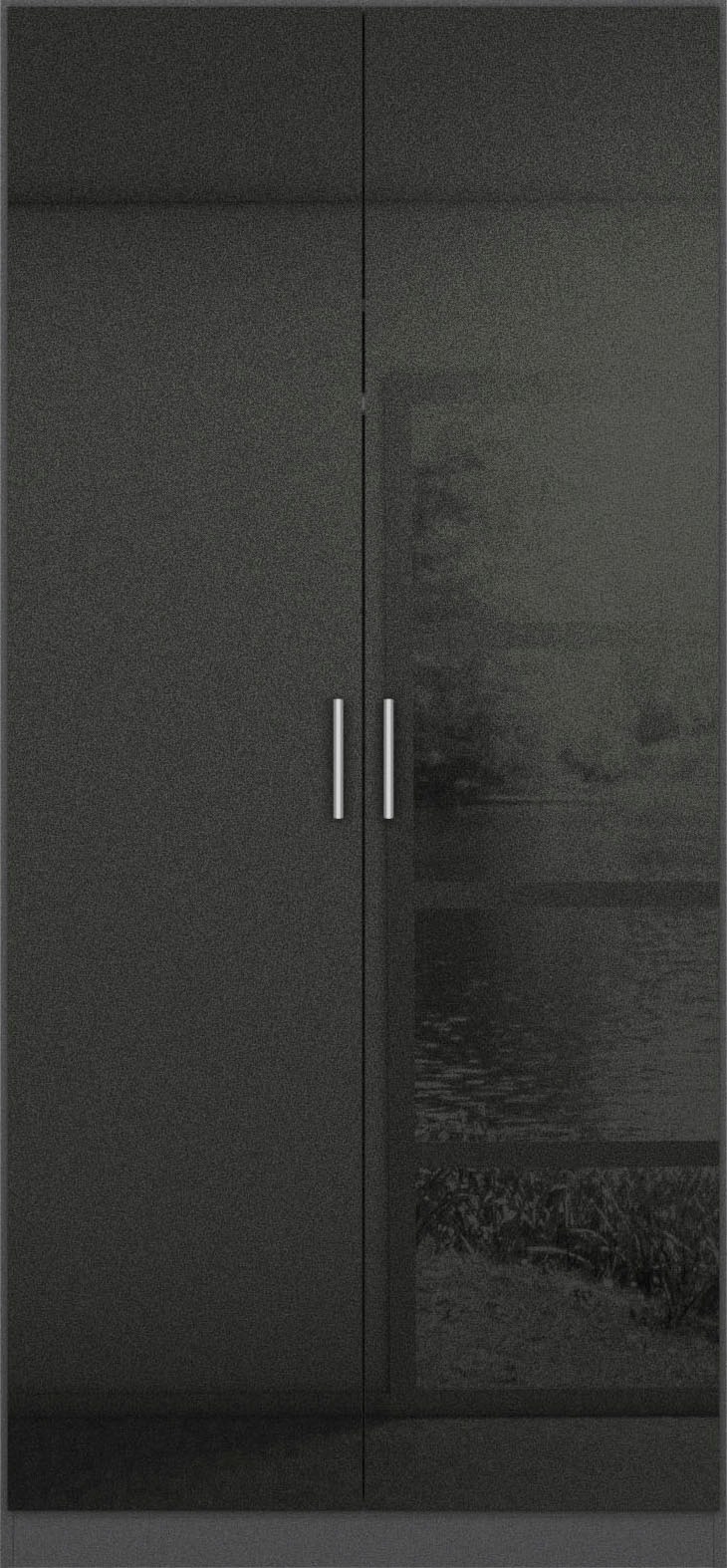 rauch Drehtürenschrank »Kleiderschrank Schrank Garderobe Schlafzimmerschrank CELLE«, in 4 Breiten und 2 Höhen, optional mit Schubkästen MADE IN GERMANY