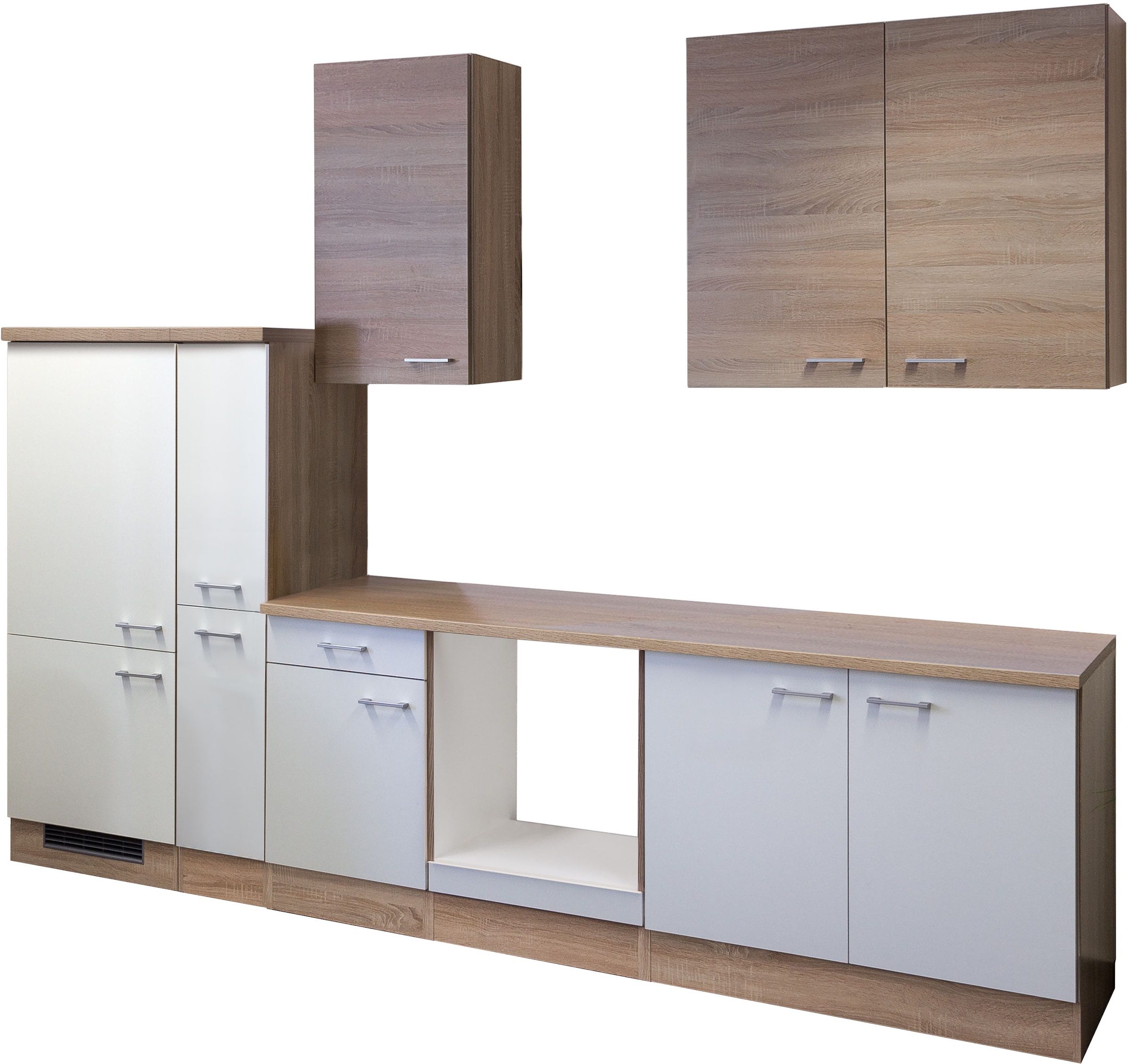 Flex-Well Küchenzeile "L-300-2503-024-SAMOA", (L-300-2503-024-SAMOA), Gesam günstig online kaufen