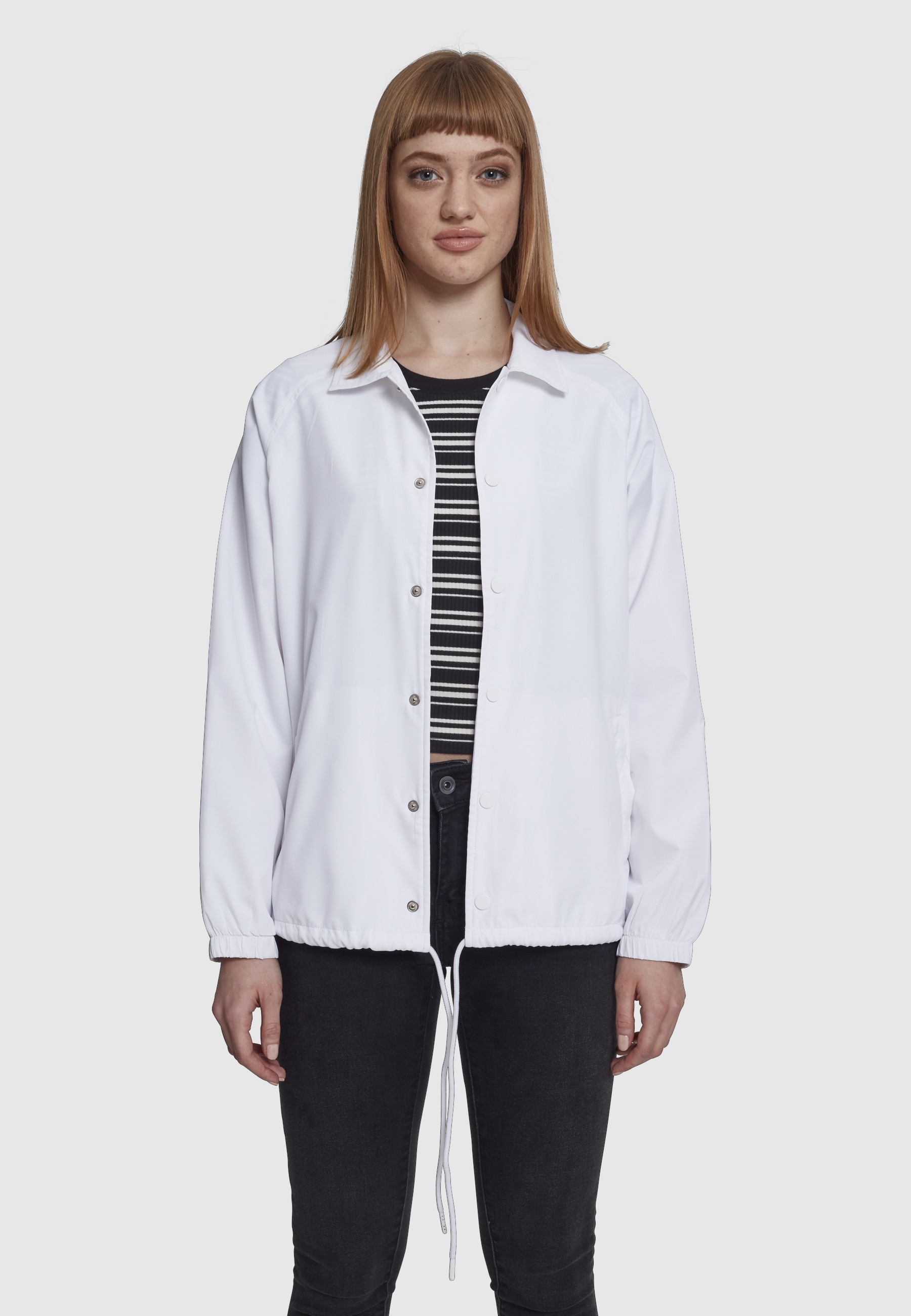 URBAN CLASSICS Funktionsmantel »Urban Classics Damen Ladies Coach Jacket«